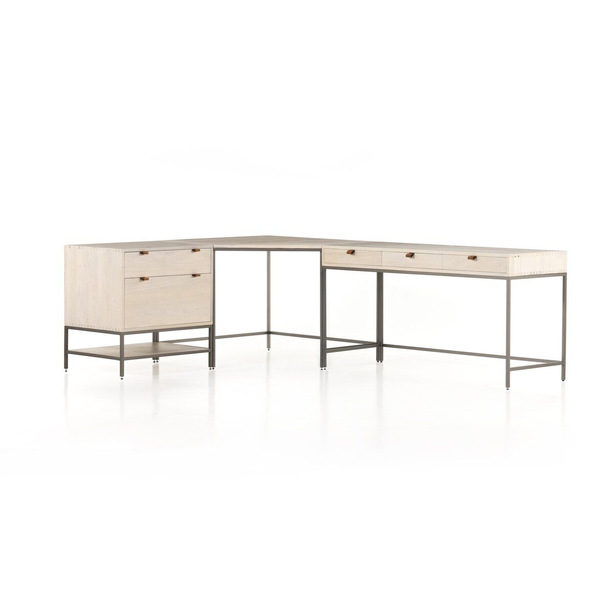 Trey Filing Cabinet Desk System