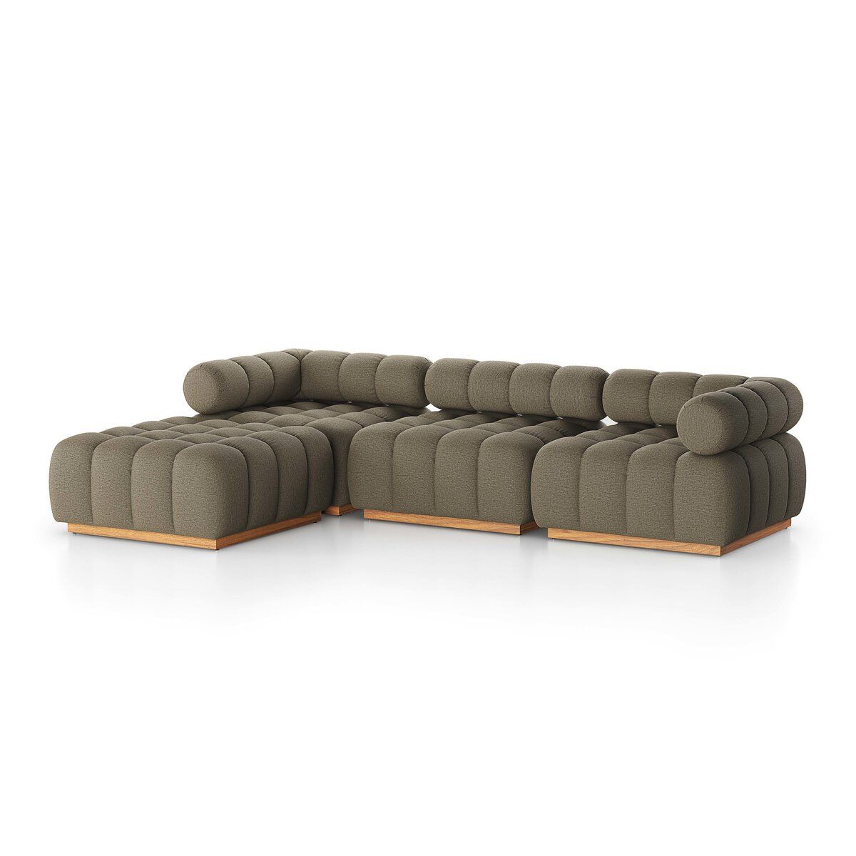 Roma Outdoor 3-piece Sectional