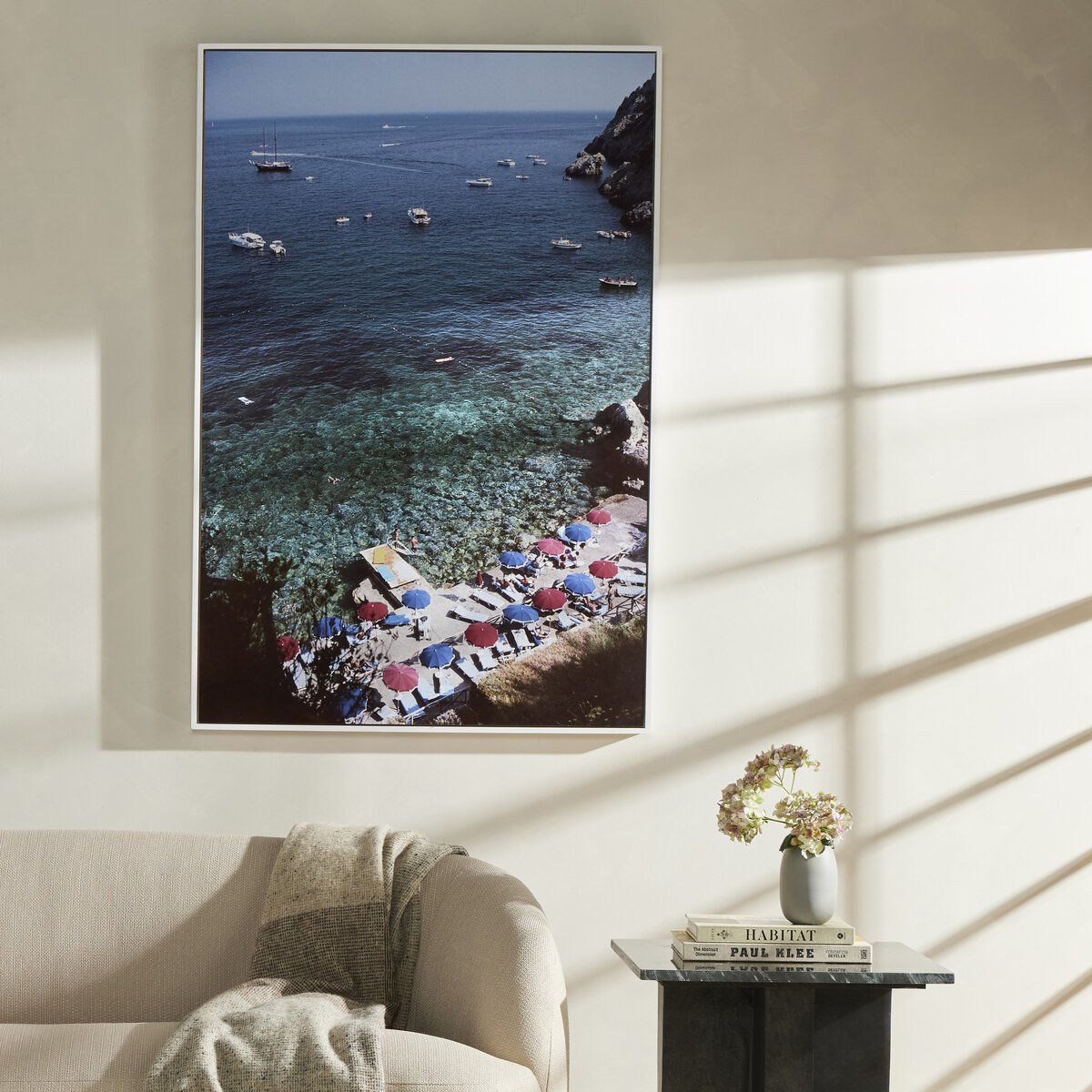 Porto Ercole Beach By Slim Aarons