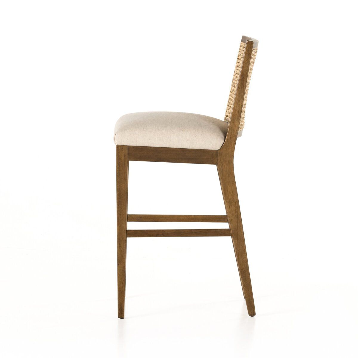 Antonia Cane Armless Bar + Counter Stool