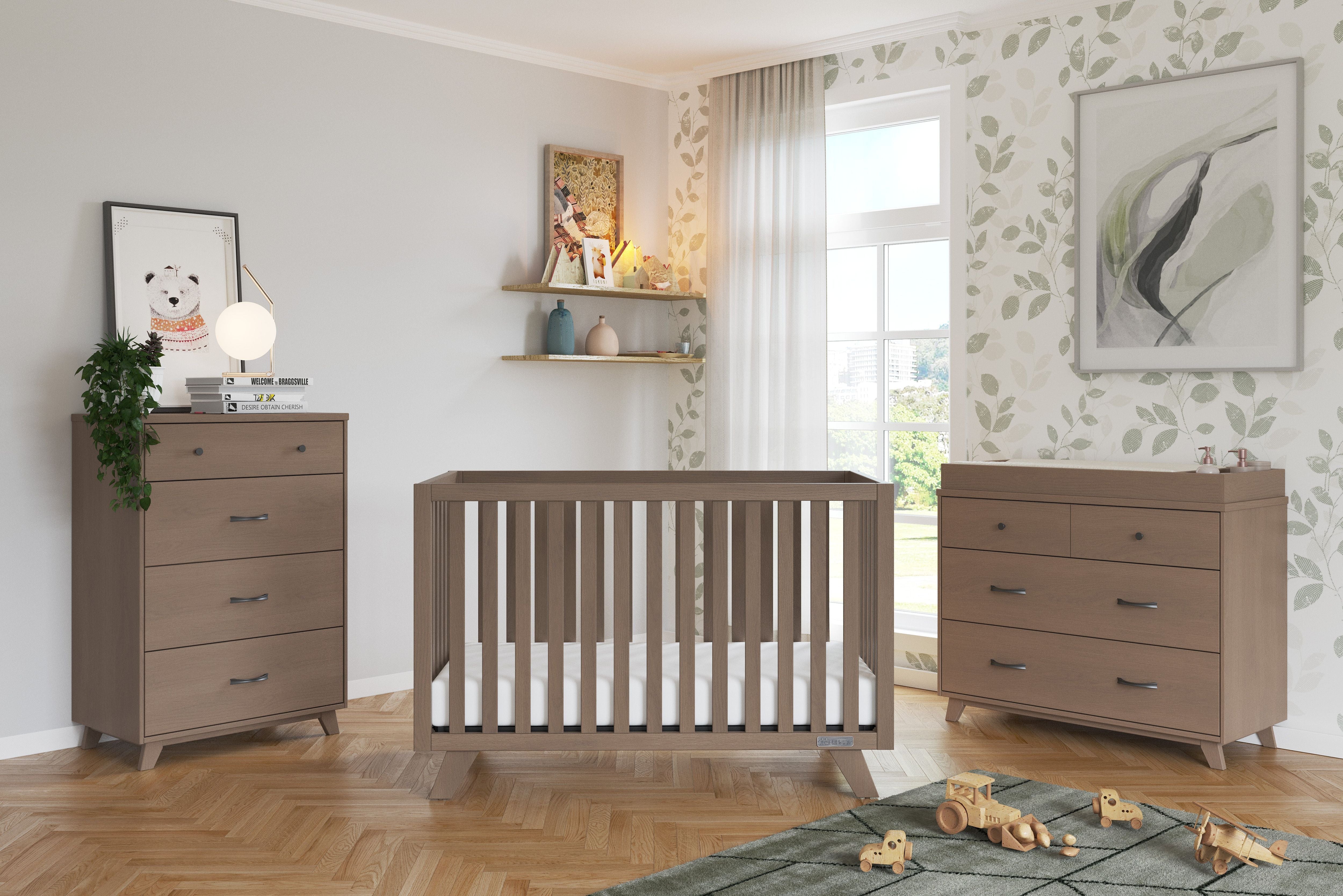 F01792 - Universal Changing Table Topper, Dusty Heather