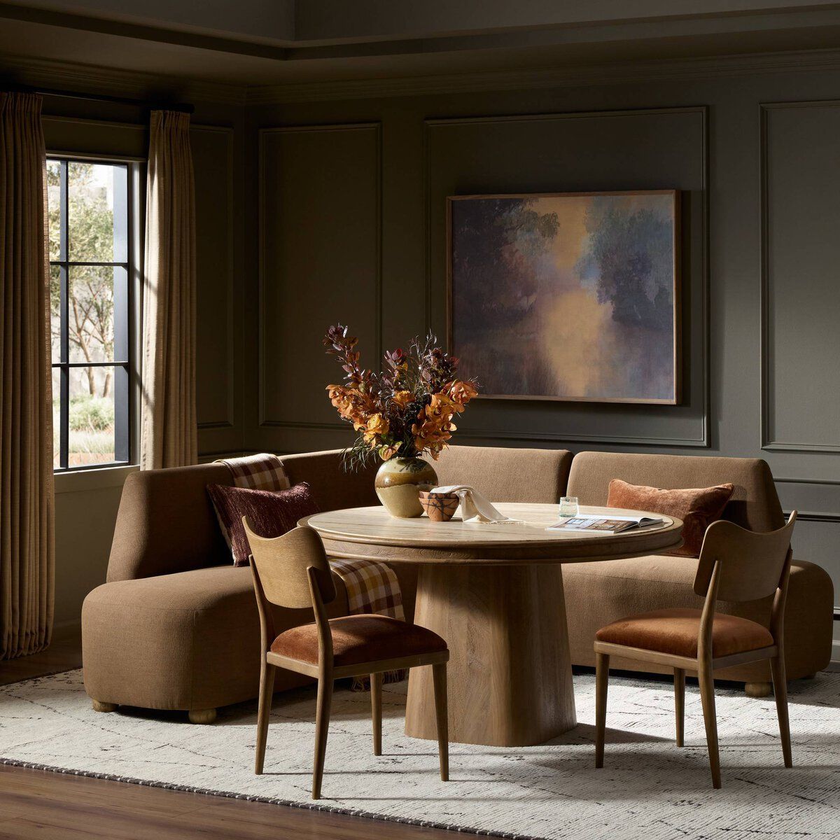 Clemence Dining Banquette L-shape