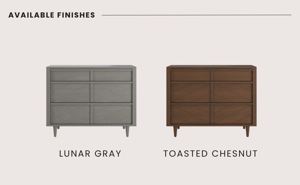 Surrey Hill 3 Drawer Dresser, Toasted Chestnut