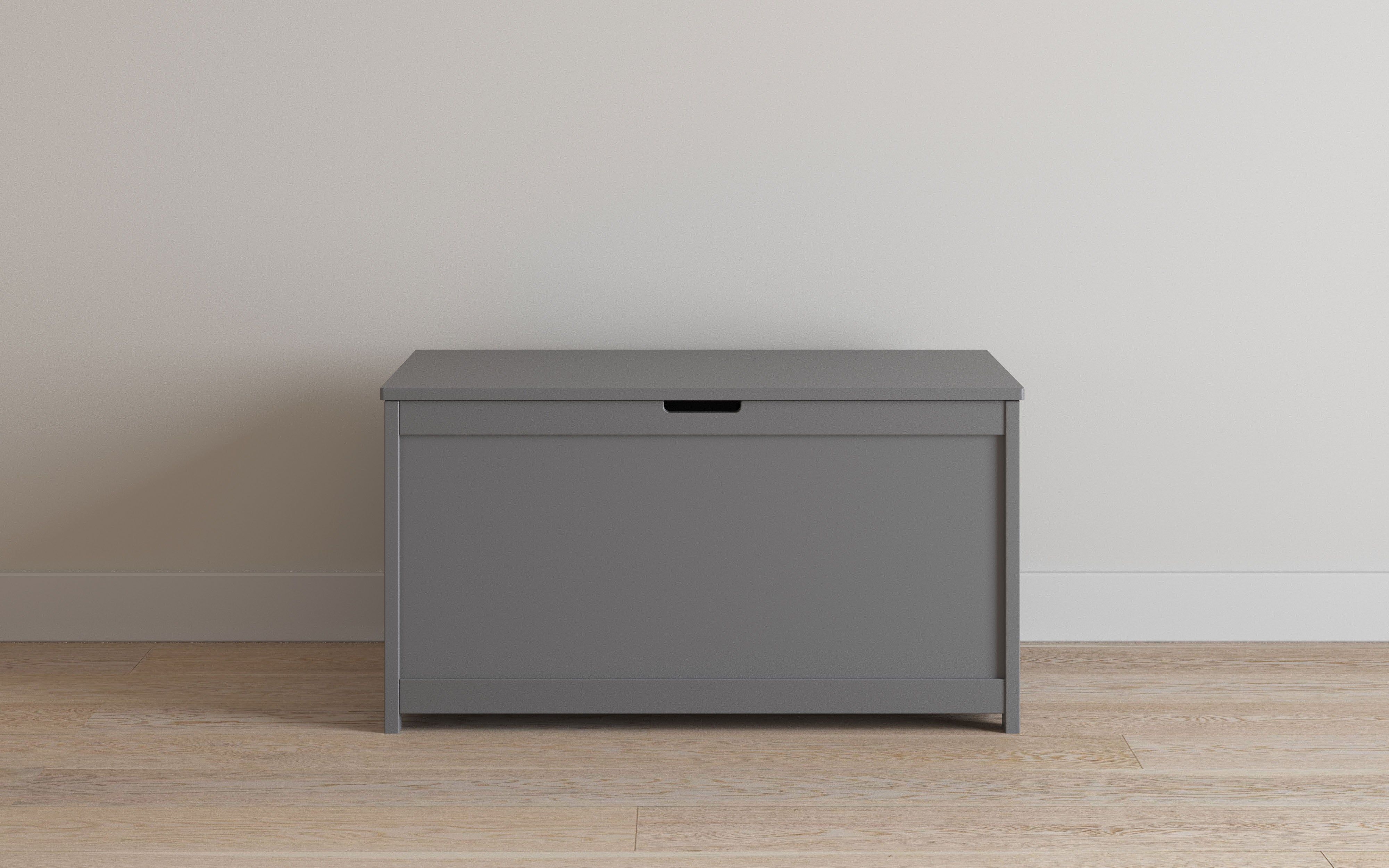 Harmony 33" Kids Toy Box, Cool Gray