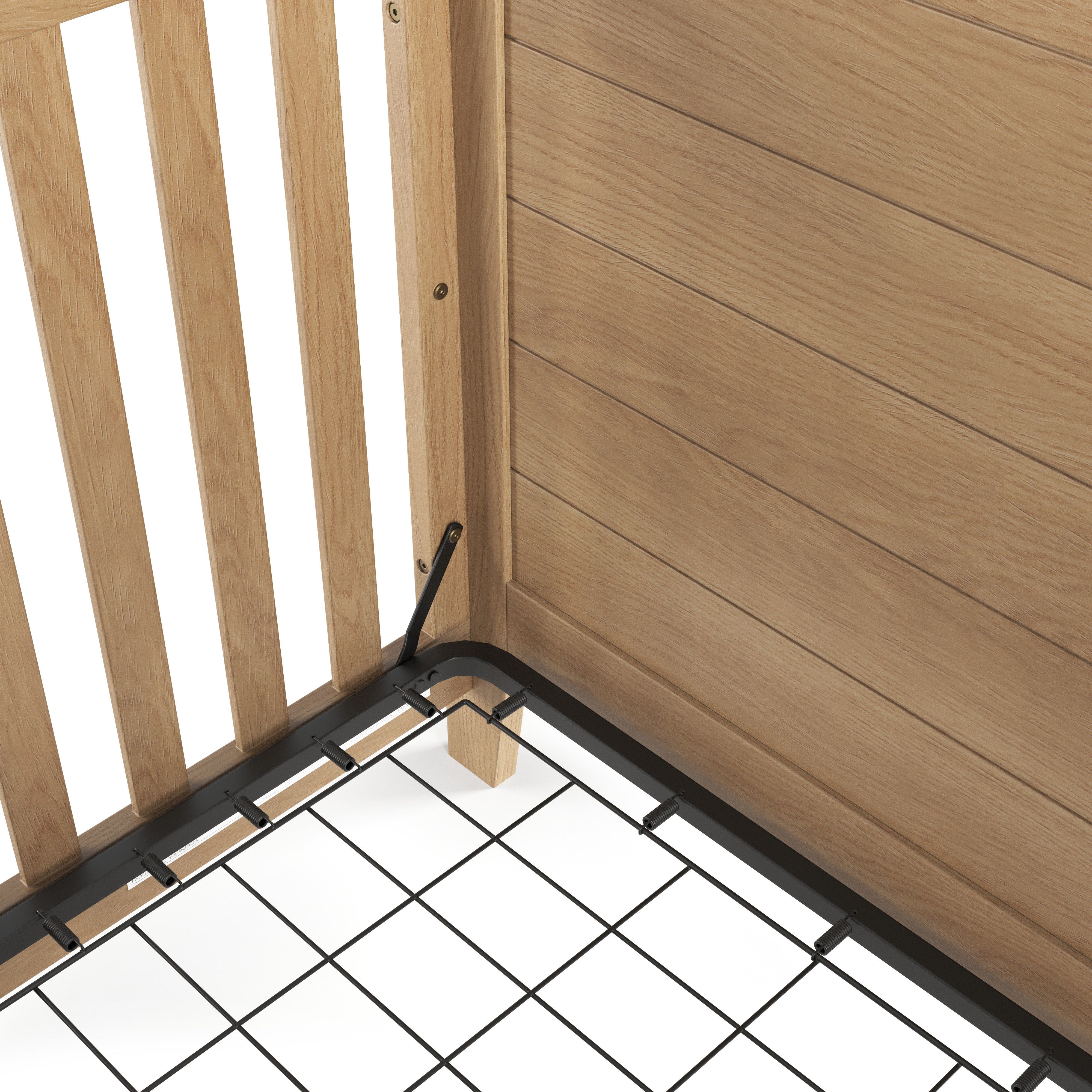 Lucas 4-in-1 Convertible Crib, Nutmeg