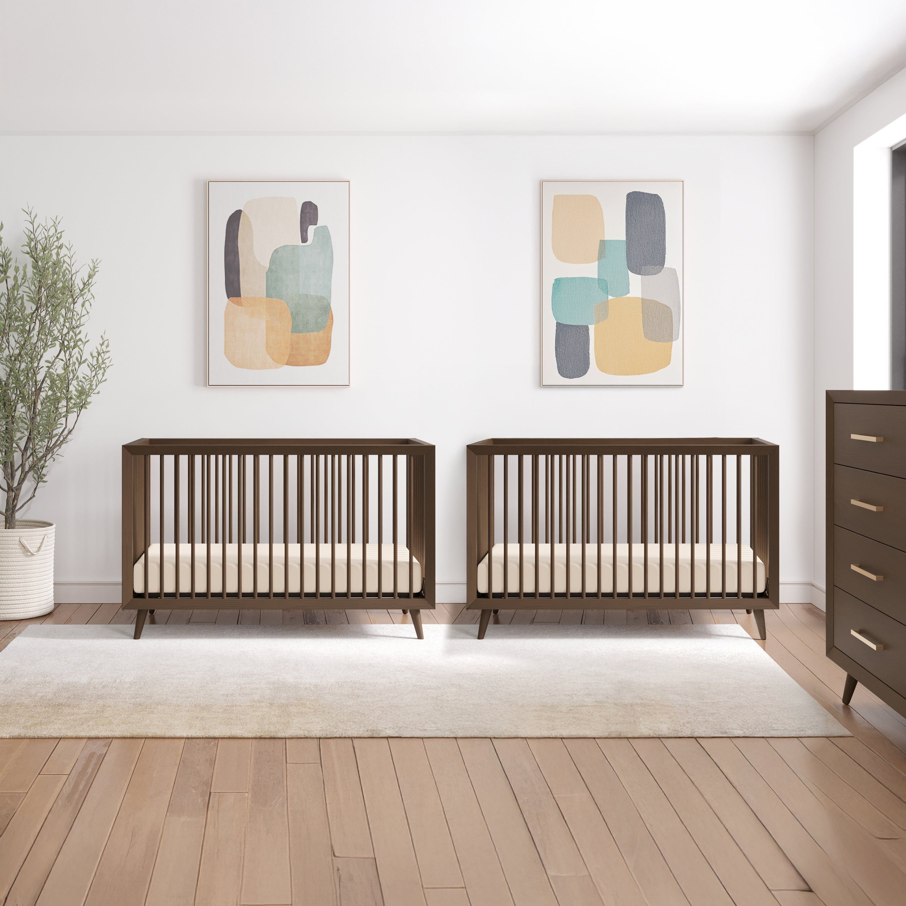 Cranbrook 4-in-1 Convertible Crib, Toasted Chestnut