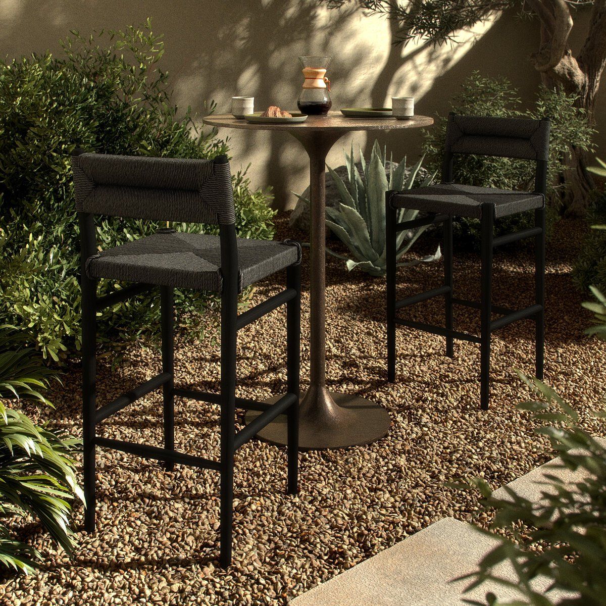 Lomas Bar + Counter Outdoor Stool