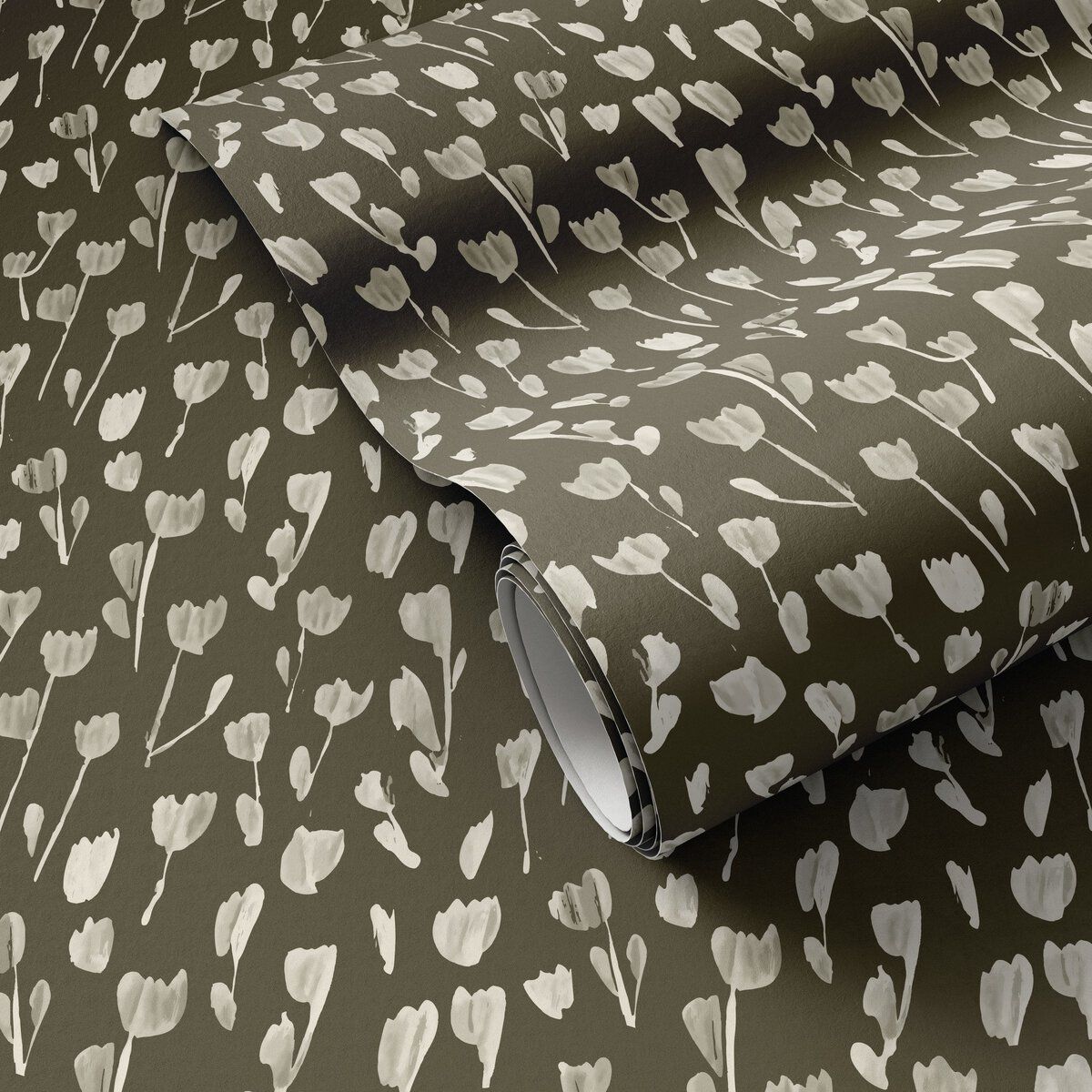 Wild Flowers I Wallpaper By Roseanne Kenny