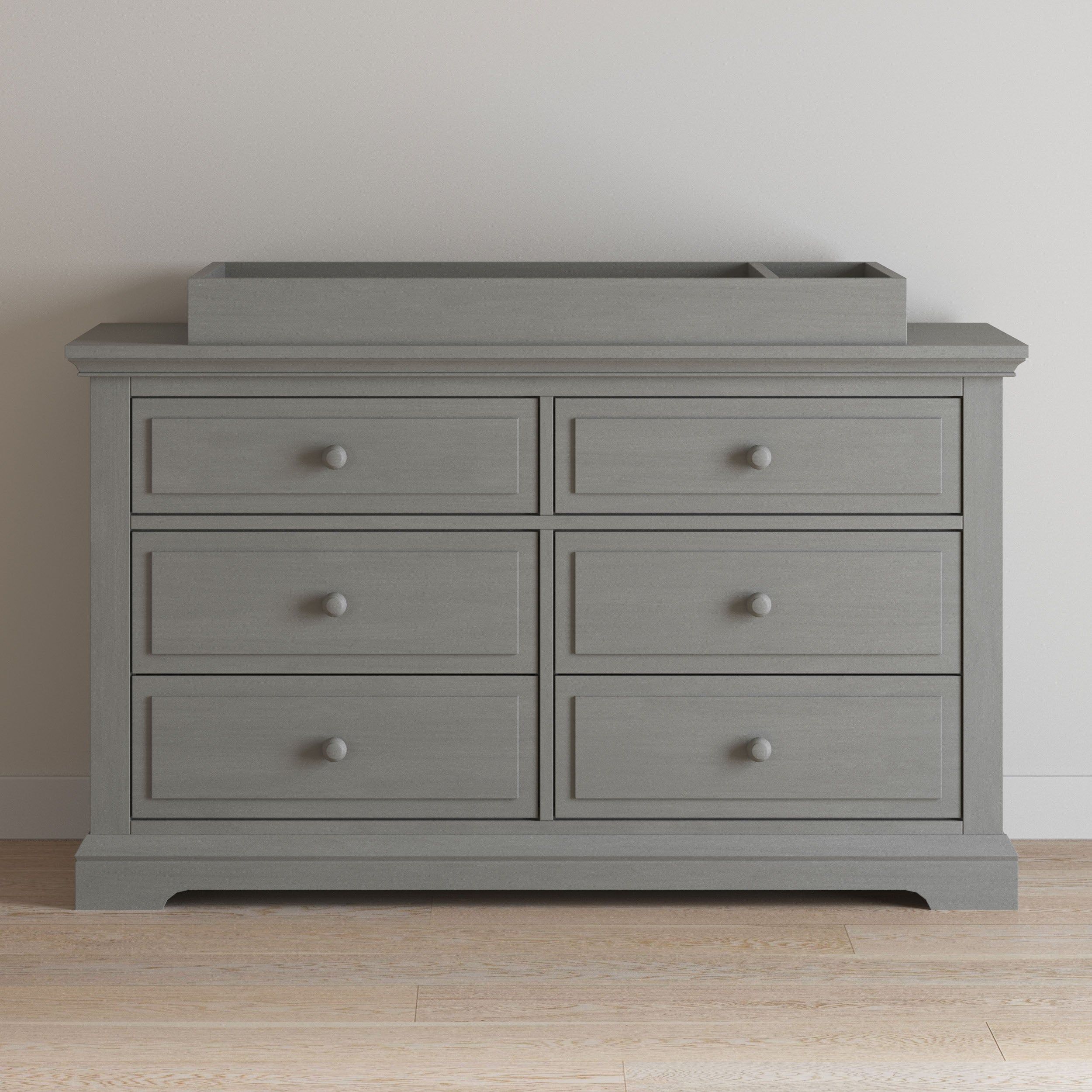 Universal Changing Table Topper Lunar Gray