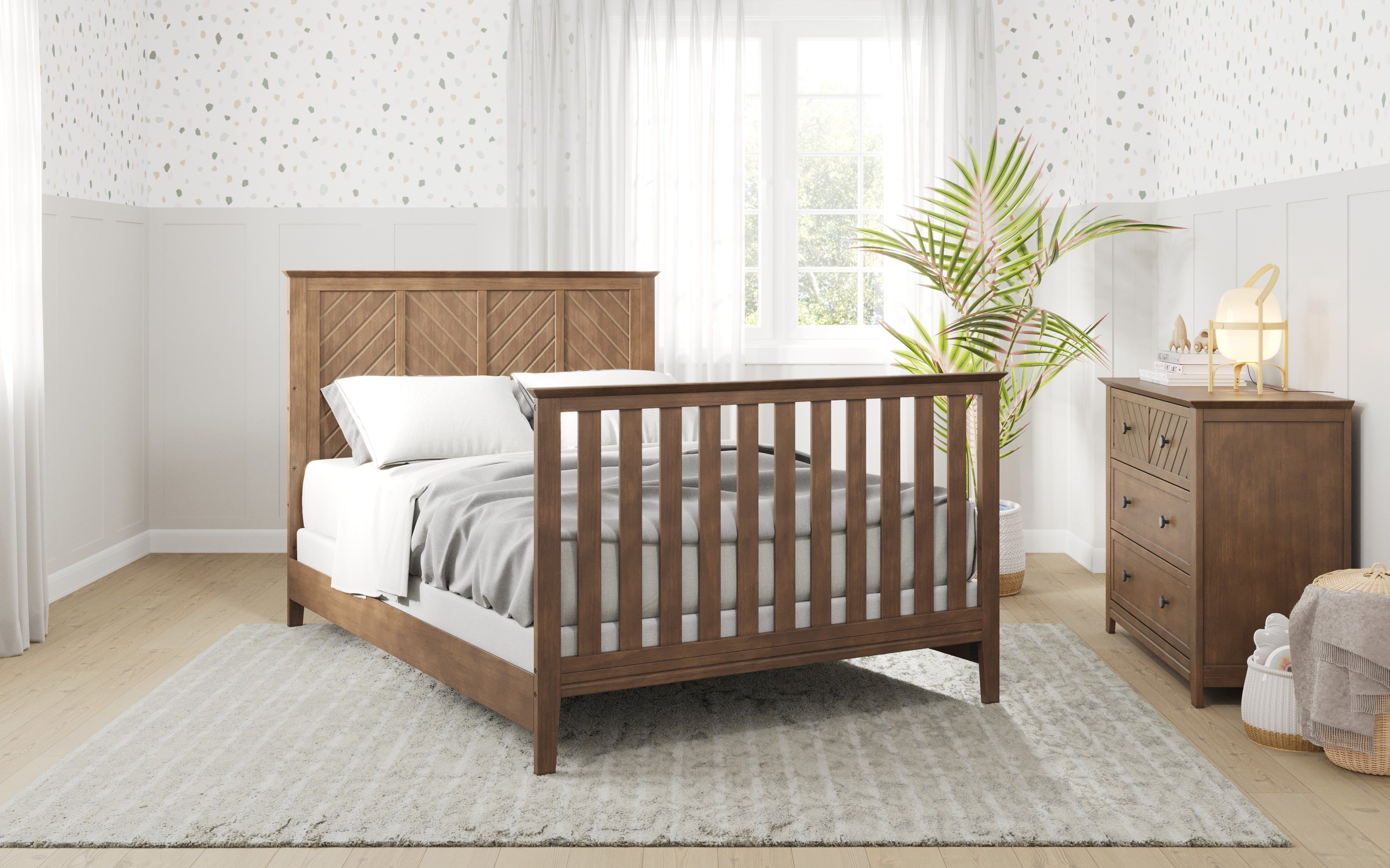 Atwood 4-in-1 Convertible Crib, Cocoa Bean