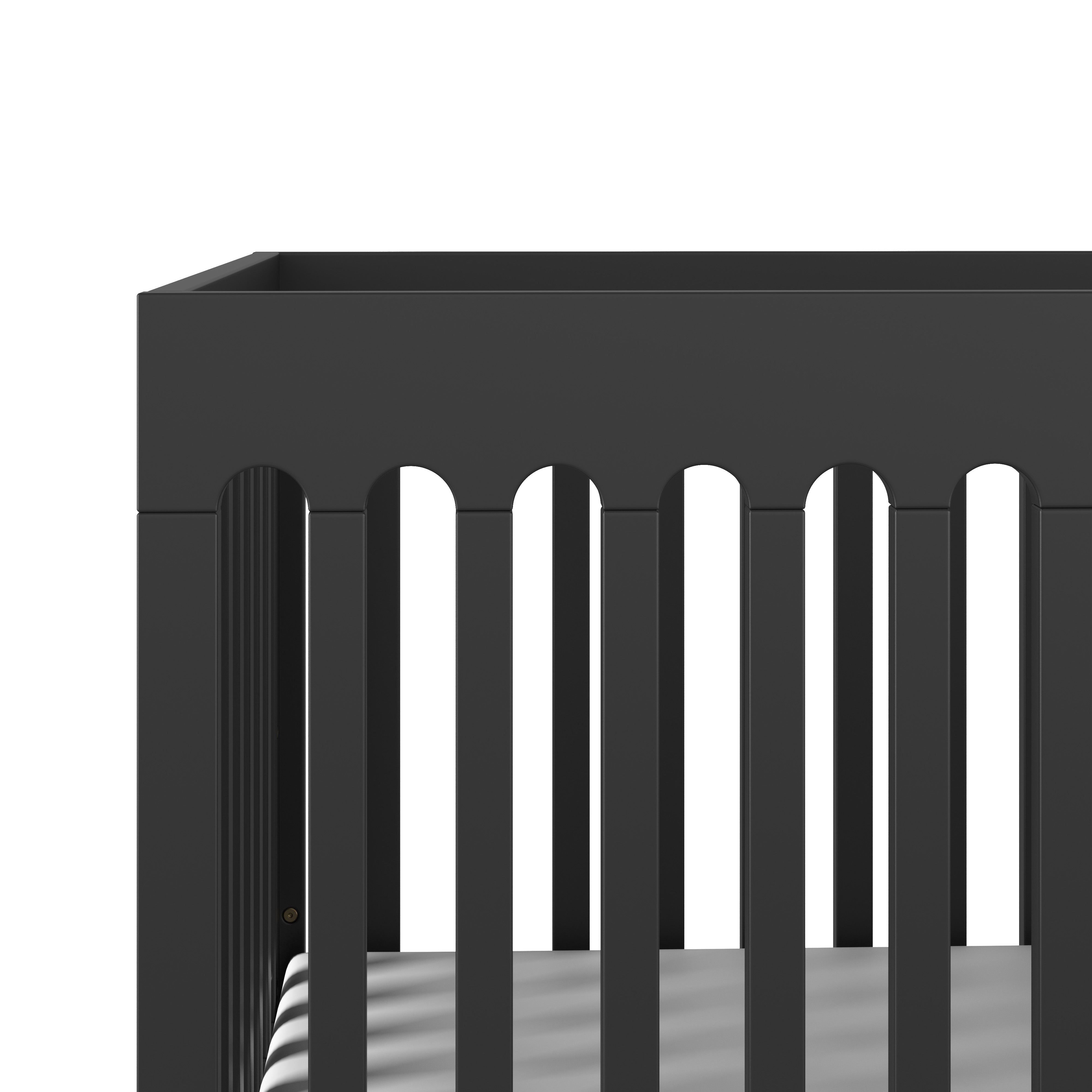 Park Heights 4-in-1 Euro Crib - Caviar Black