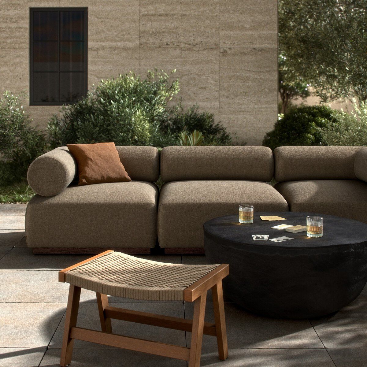 Lenox Outdoor 3-piece Sectional