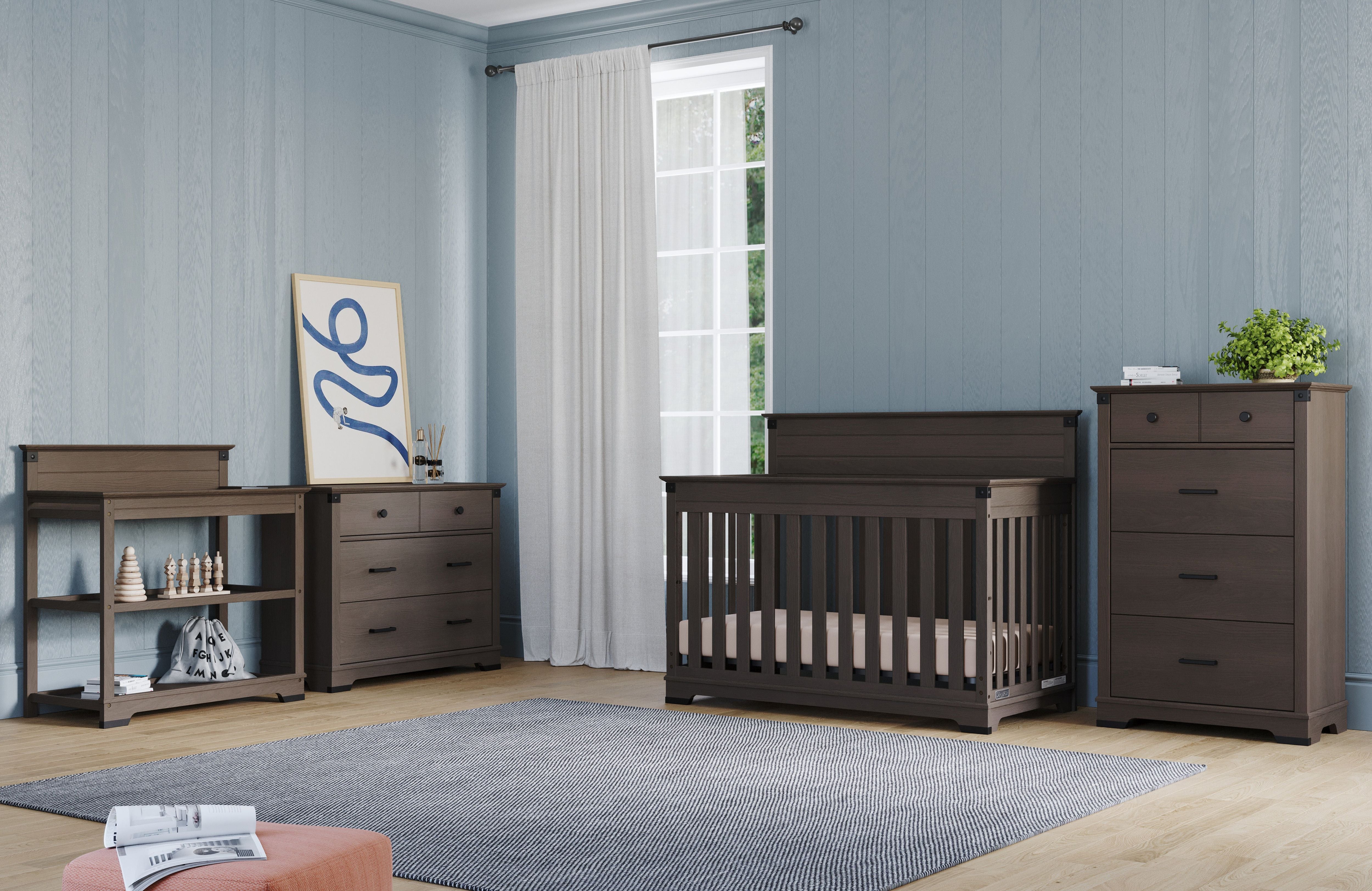 Redmond 4 Drawer Chest, Dapper Gray