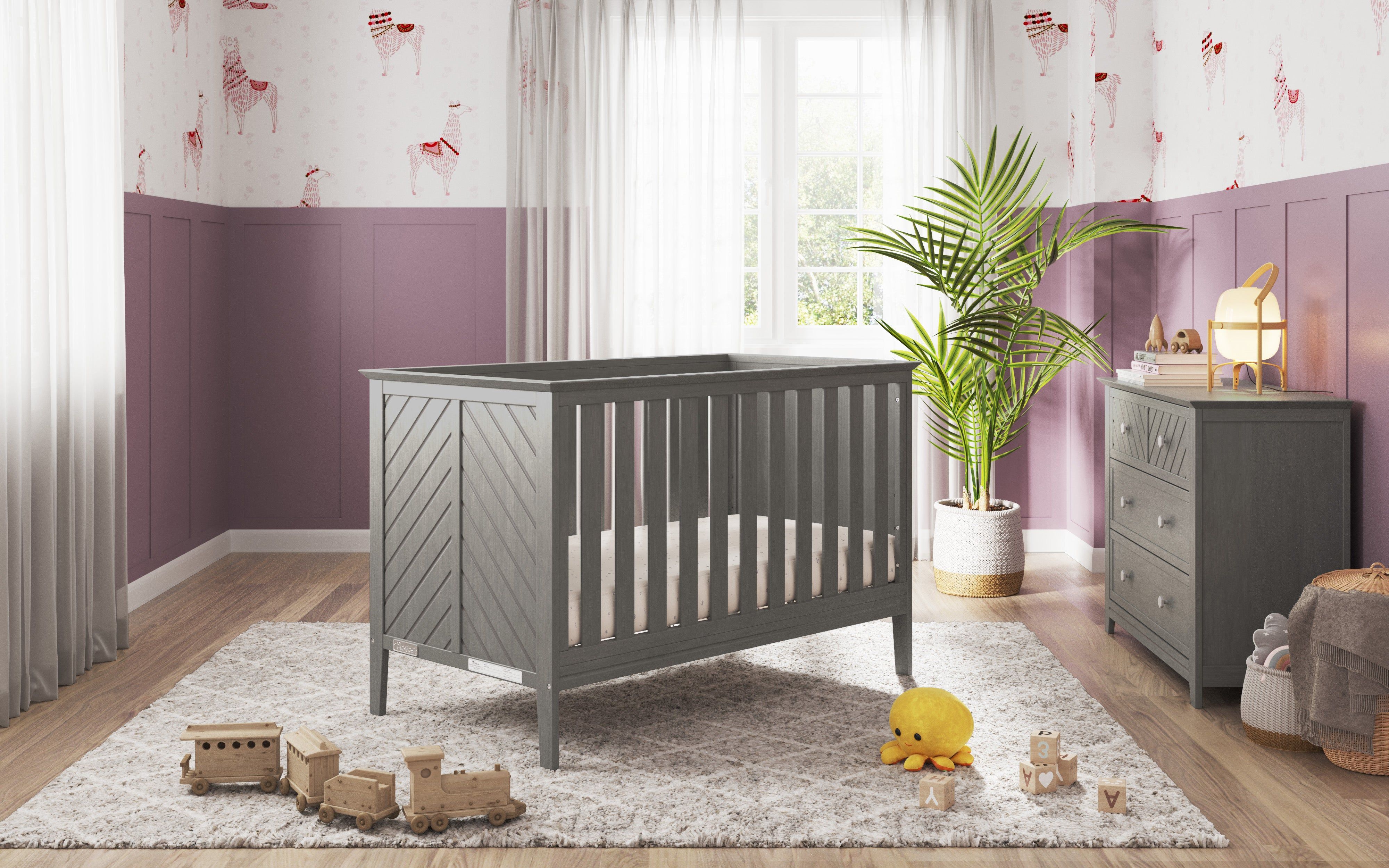 Atwood 3-Drawer Dresser, Lunar Gray