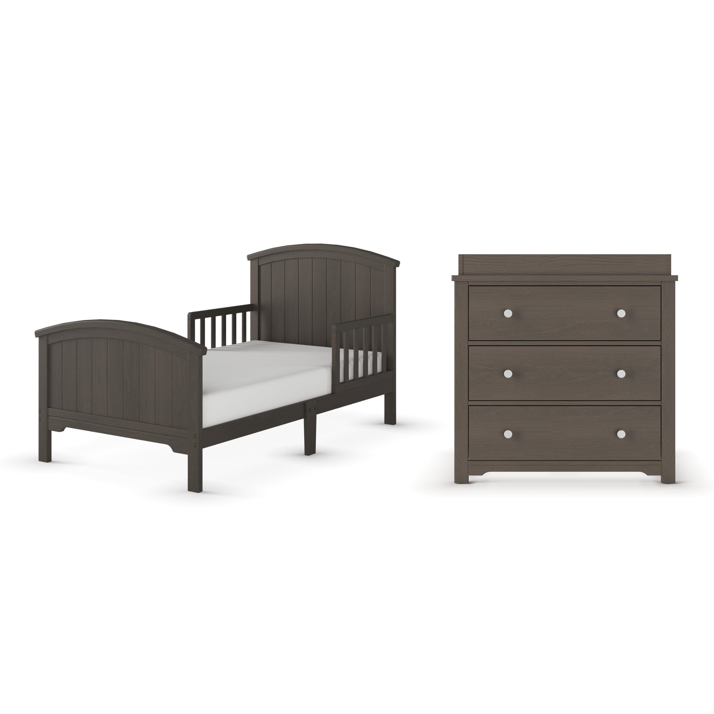 Hampton Toddler Bed, Dapper Gray