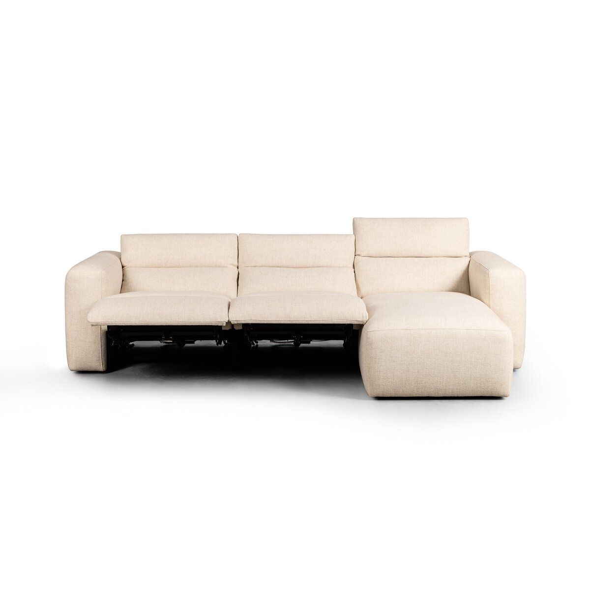 Radley Power Recliner 3-piece Sectional W/ Chaise