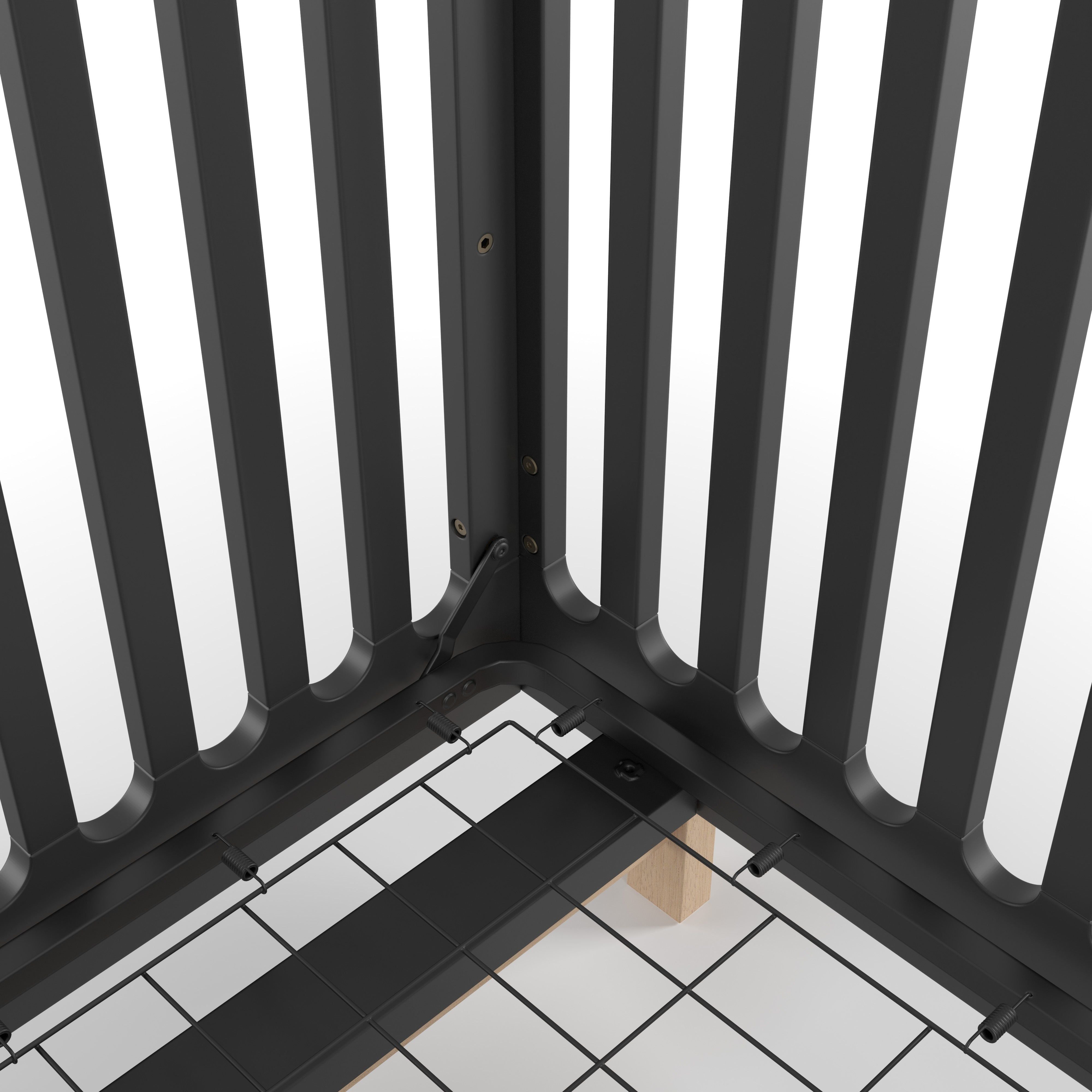 Park Heights 4-in-1 Euro Crib - Caviar Black