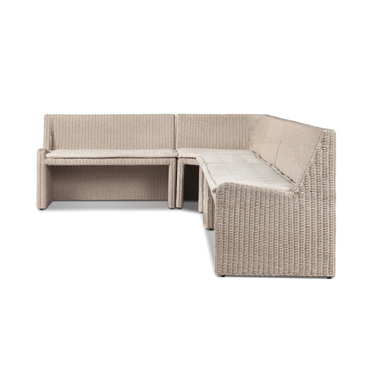 Senna Outdoor Dining Banquette L-shape