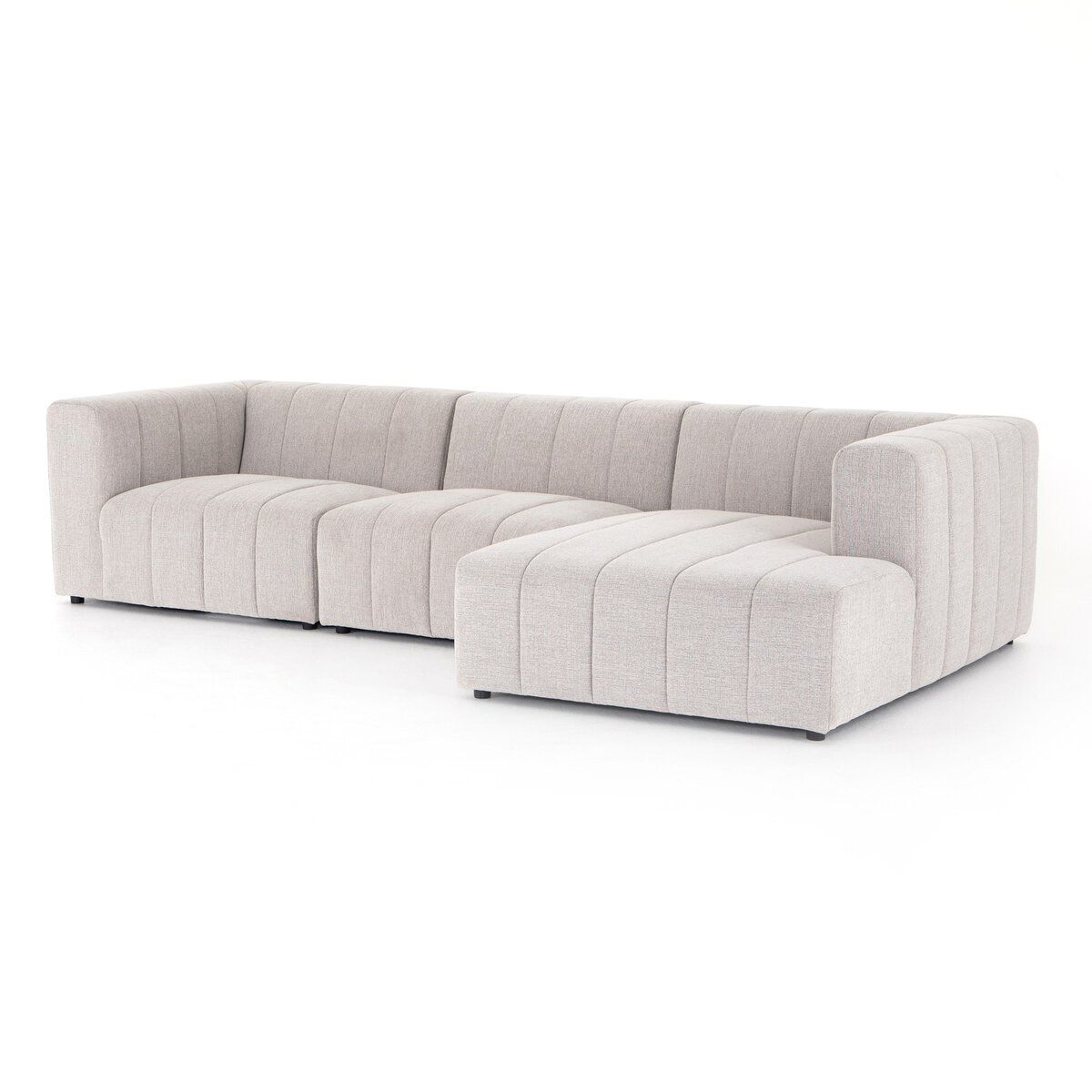 Langham Channeled 3-piece Sectional