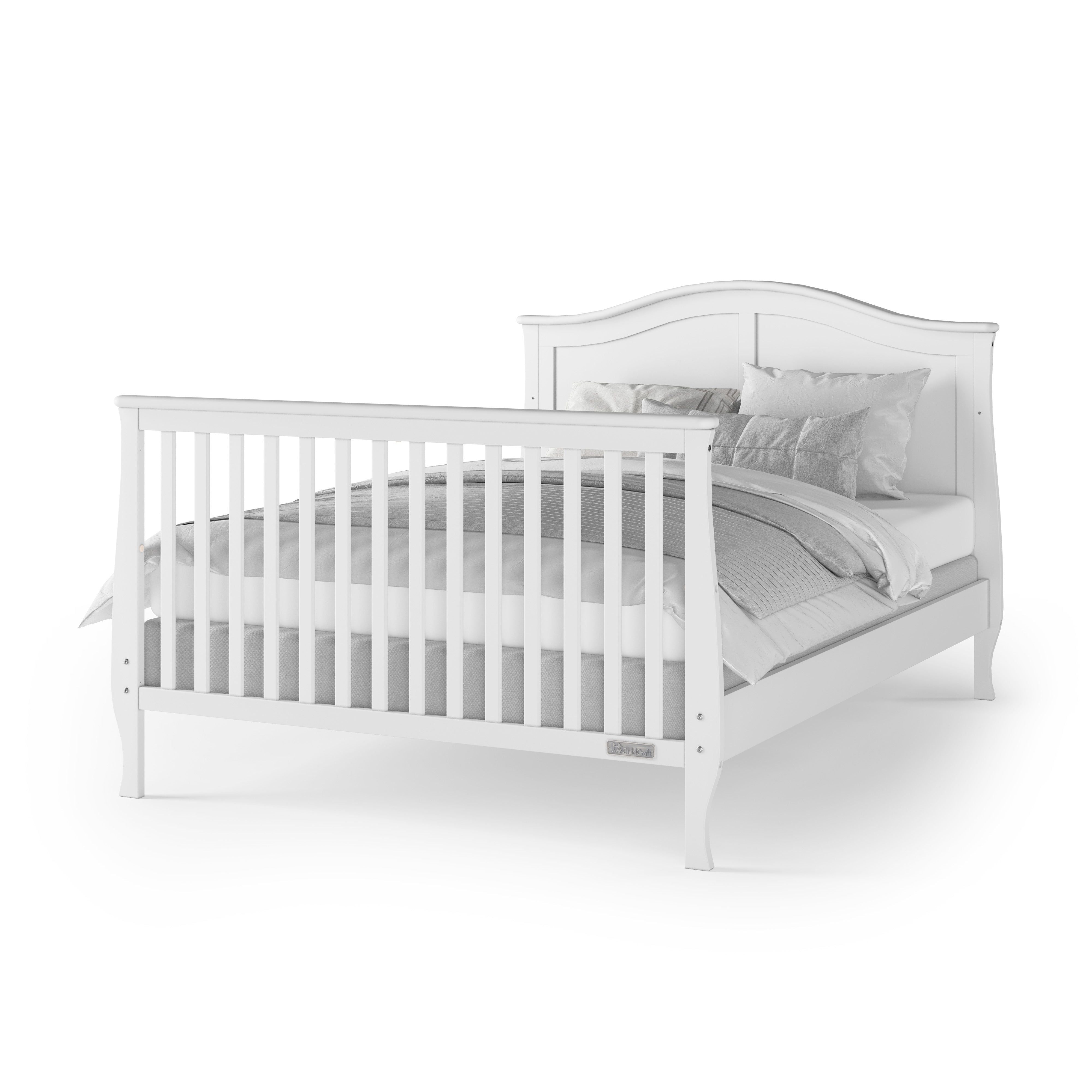 Camden 4-in-1 Convertible Crib, Matte White