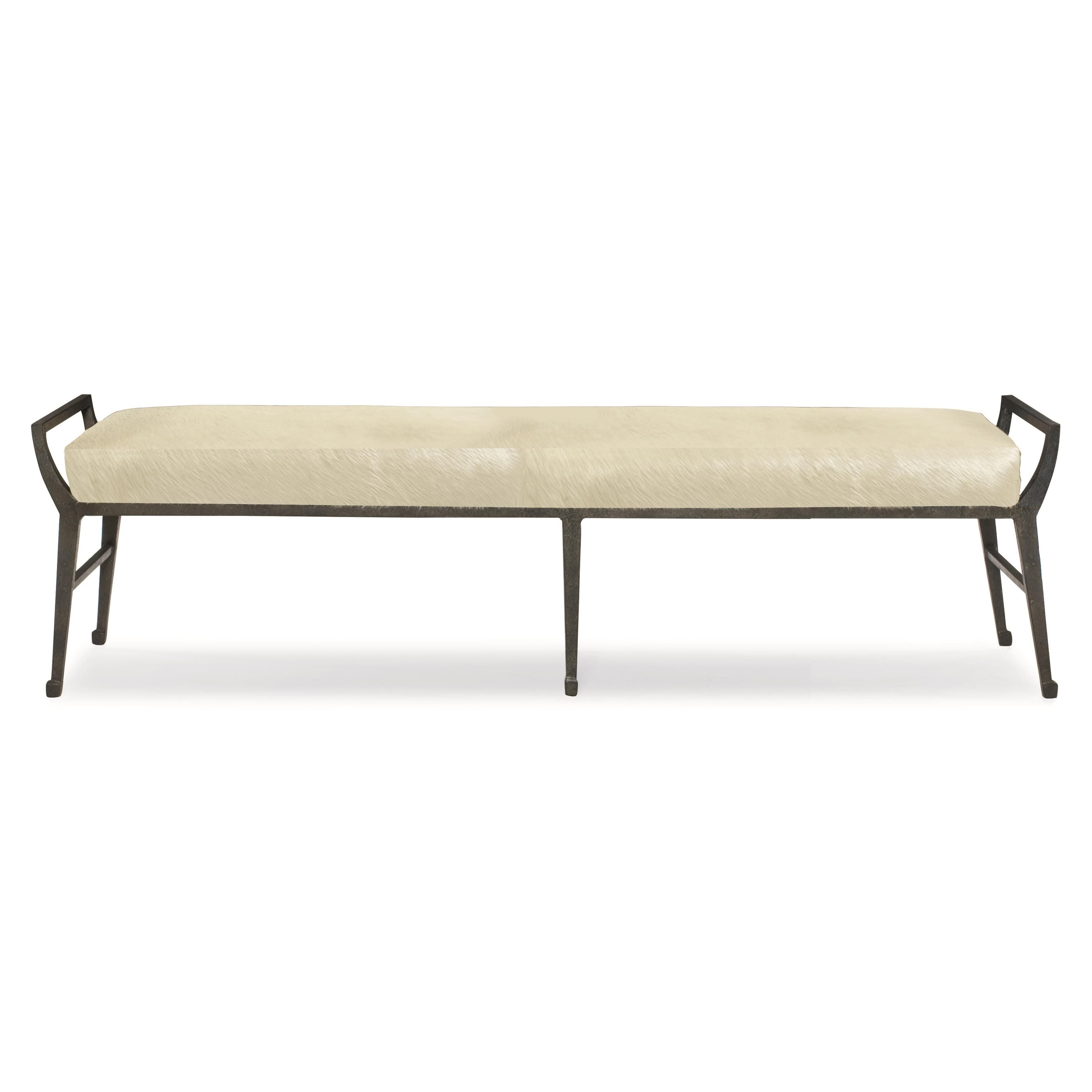 Bernhardt Furniture Mansfield Leather Bench
