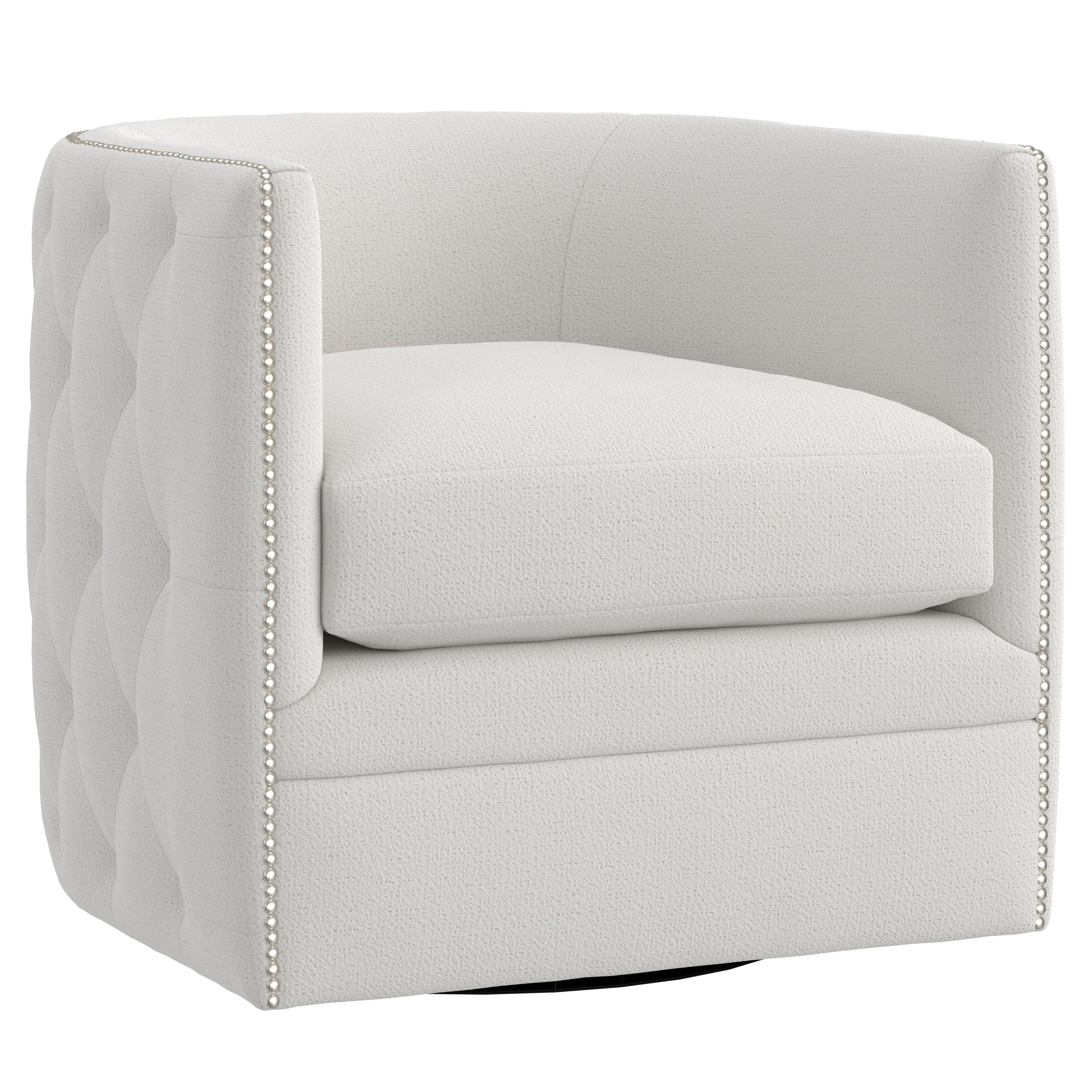 Bernhardt Palazzo Fabric Swivel Chair