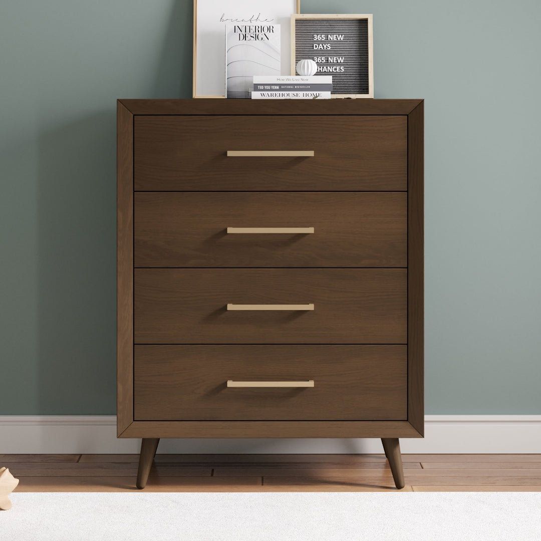 Cranbrook 4 Drawer Chest, Toasted Chestnut
