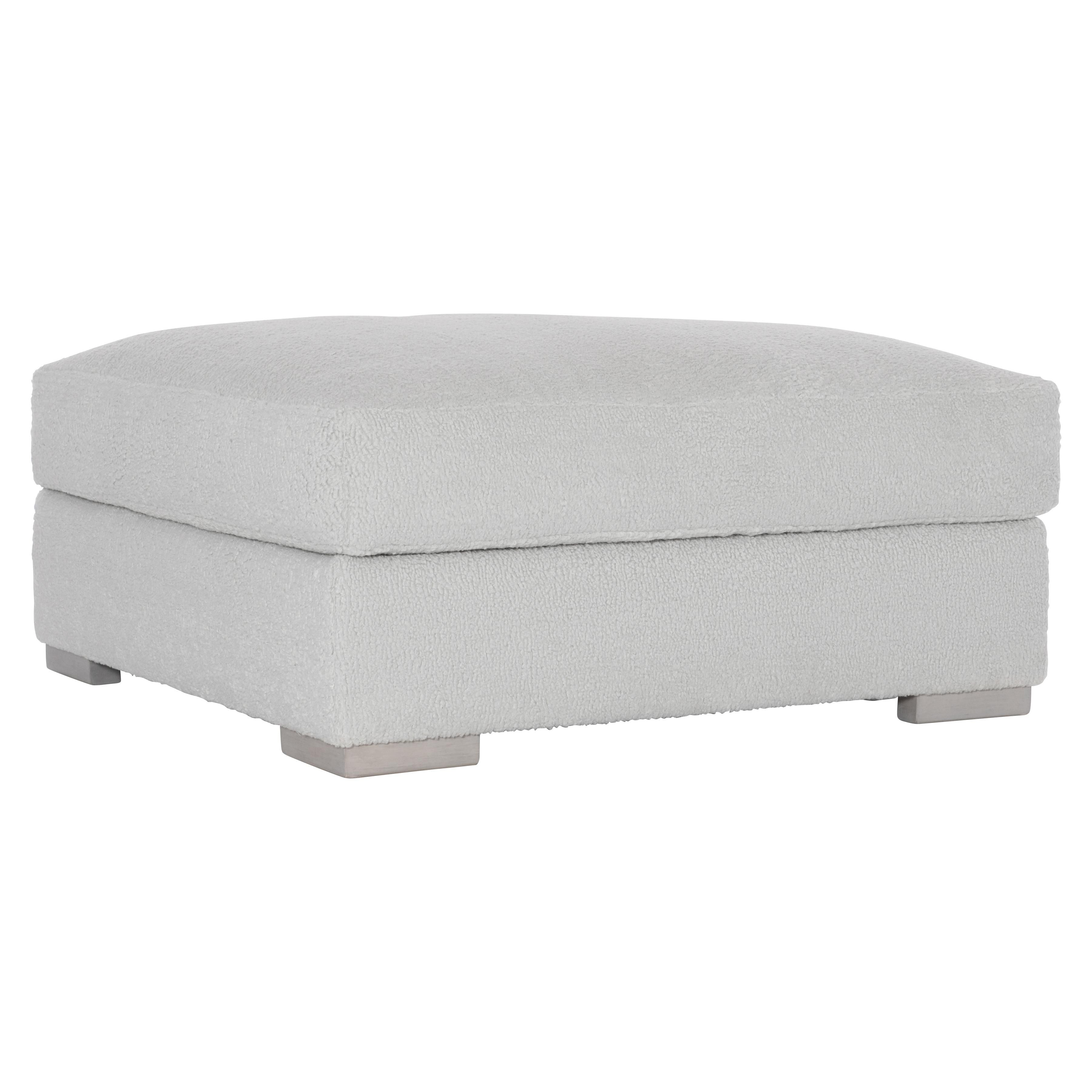 Bernhardt Furniture – Andie Fabric Bumper Ottoman