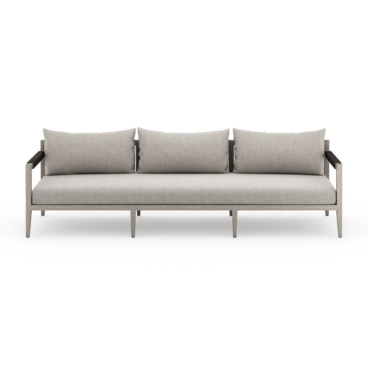 Sherwood Outdoor Sofa, Weathered Grey