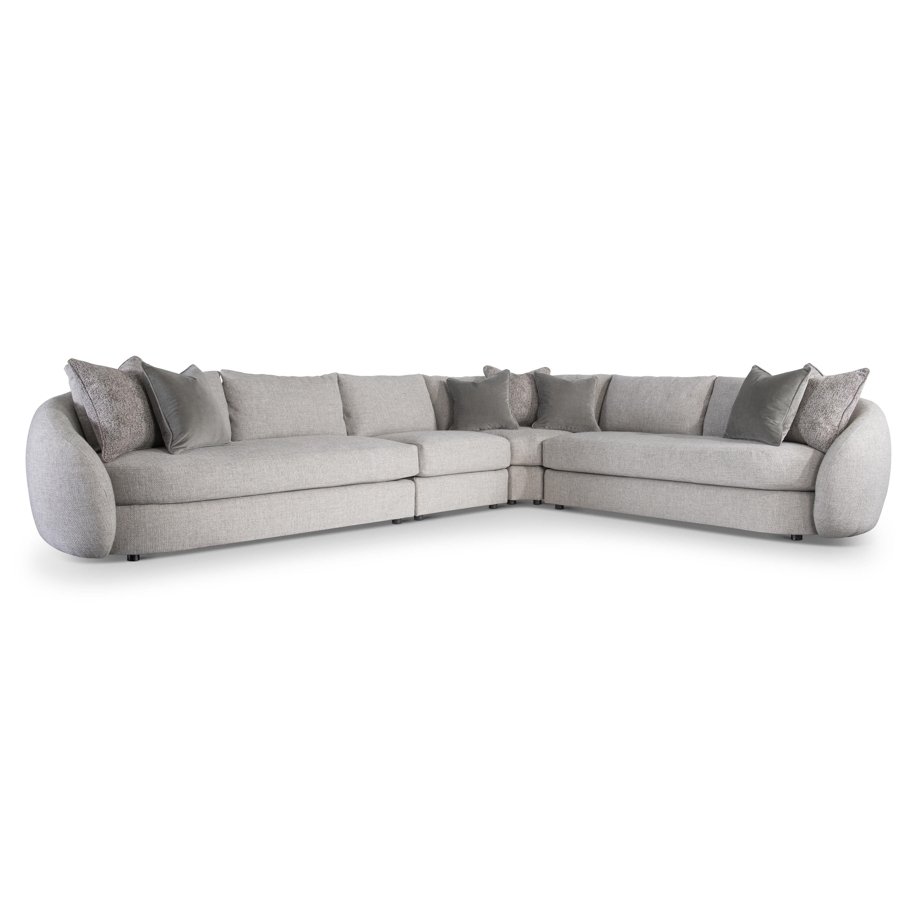 Bernhardt Furniture – Moretti Fabric Sectional