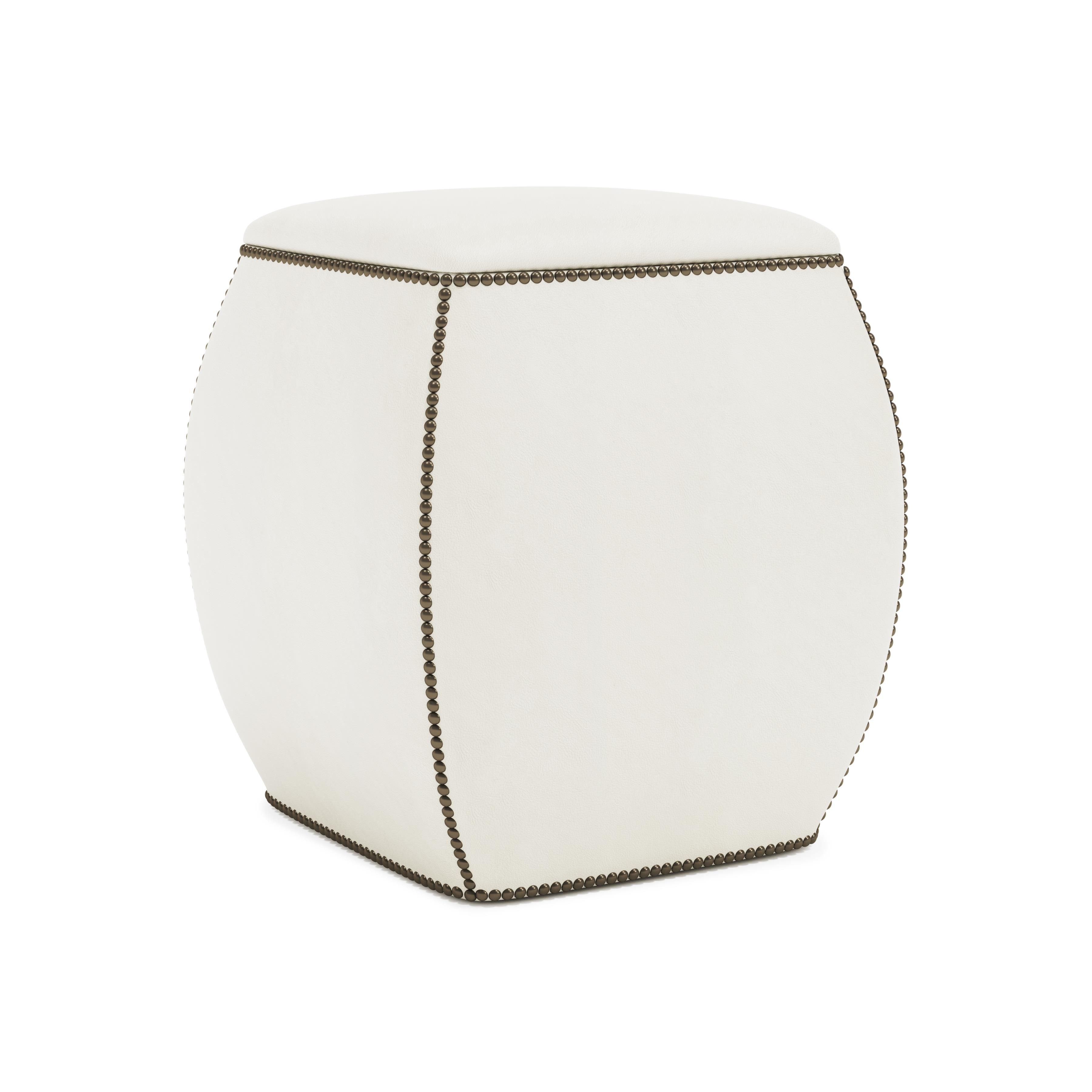 Bernhardt Furniture – Delta Leather Ottoman