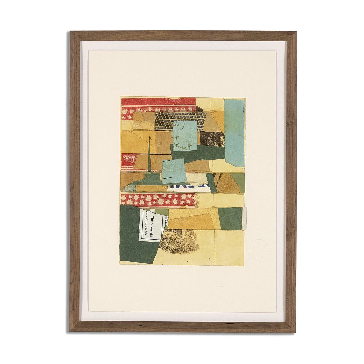 Street View Assemblage By Kurt Schwitters