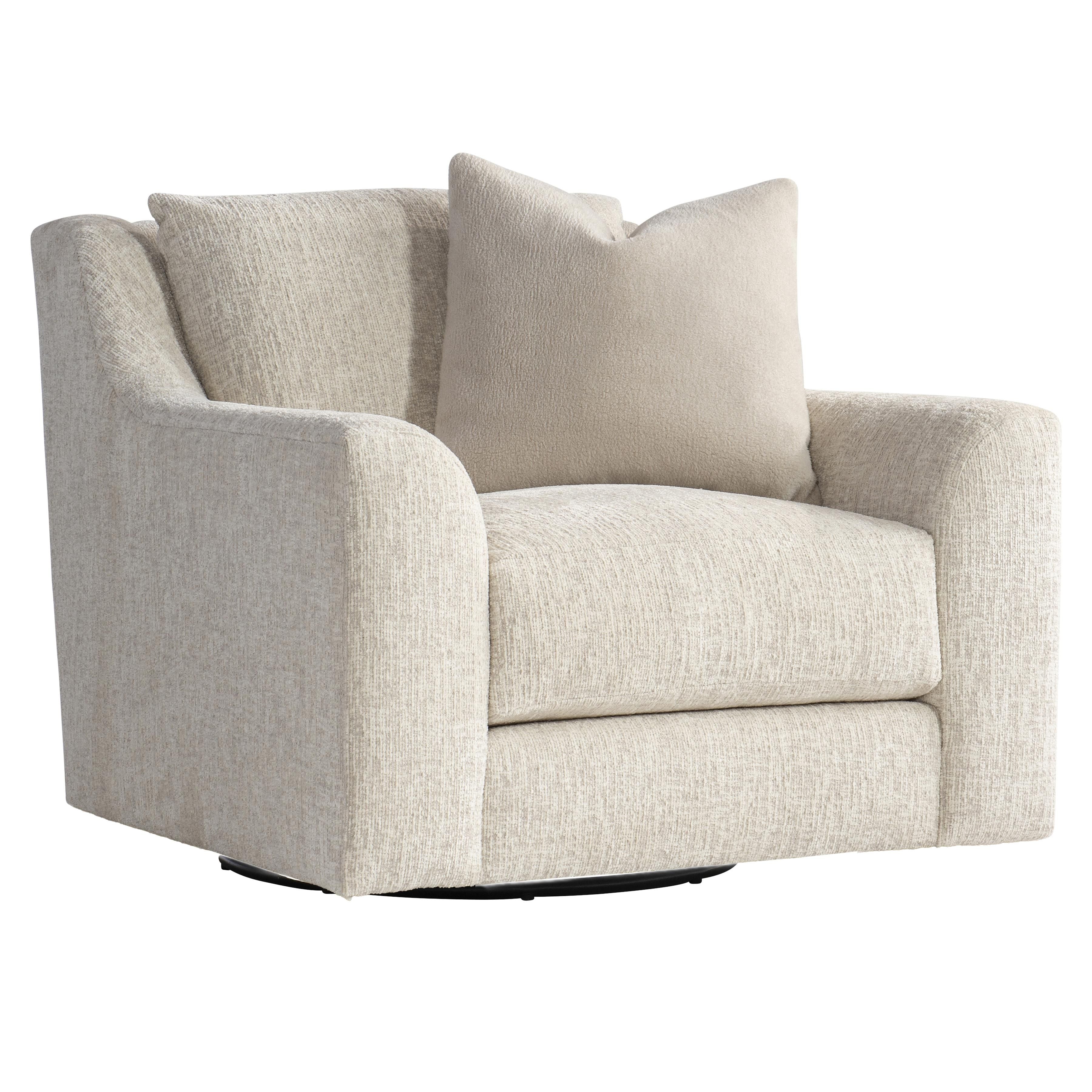 Bernhardt Furniture – Gabi Fabric Swivel Chair