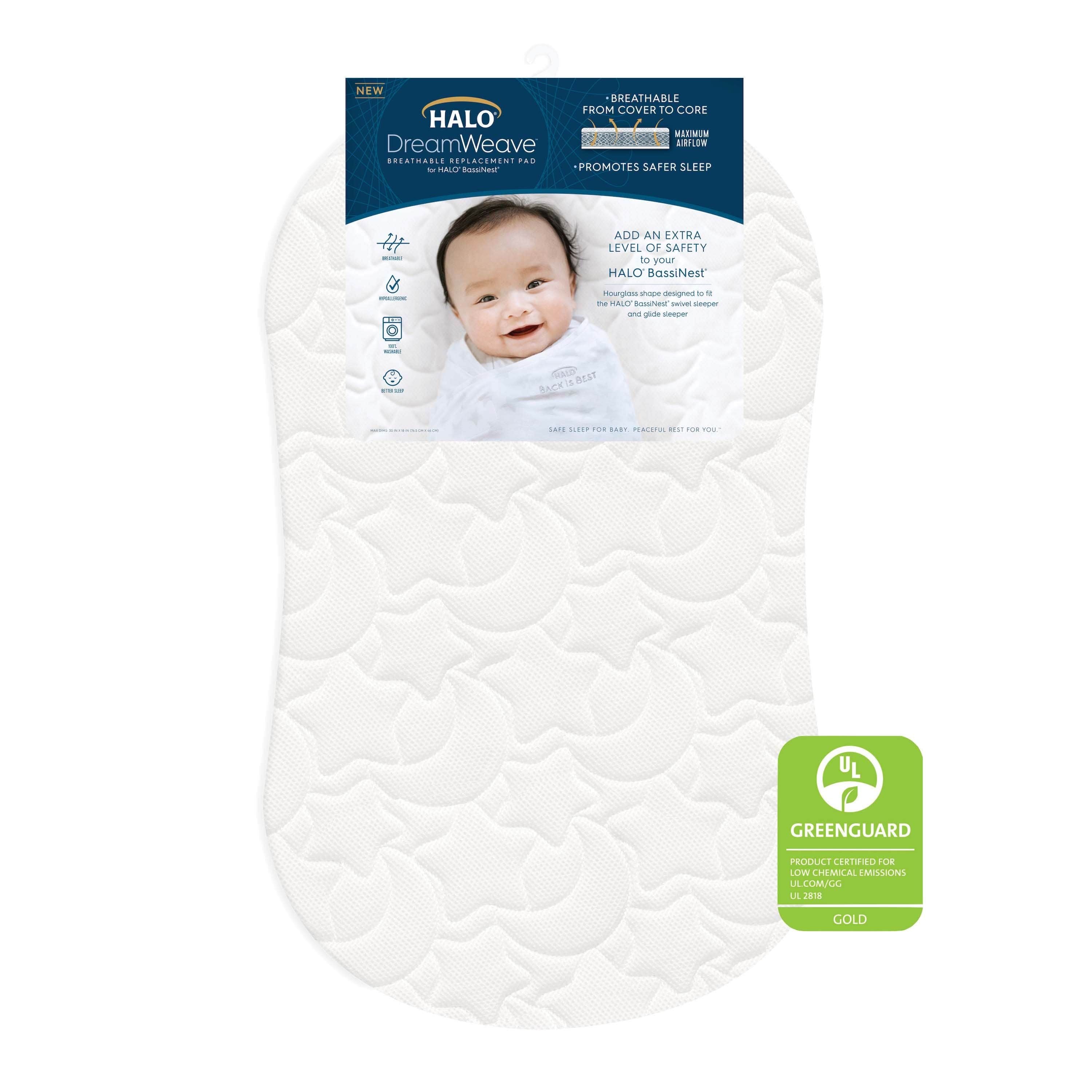Bassinest® Dreamweave Breathable Pad