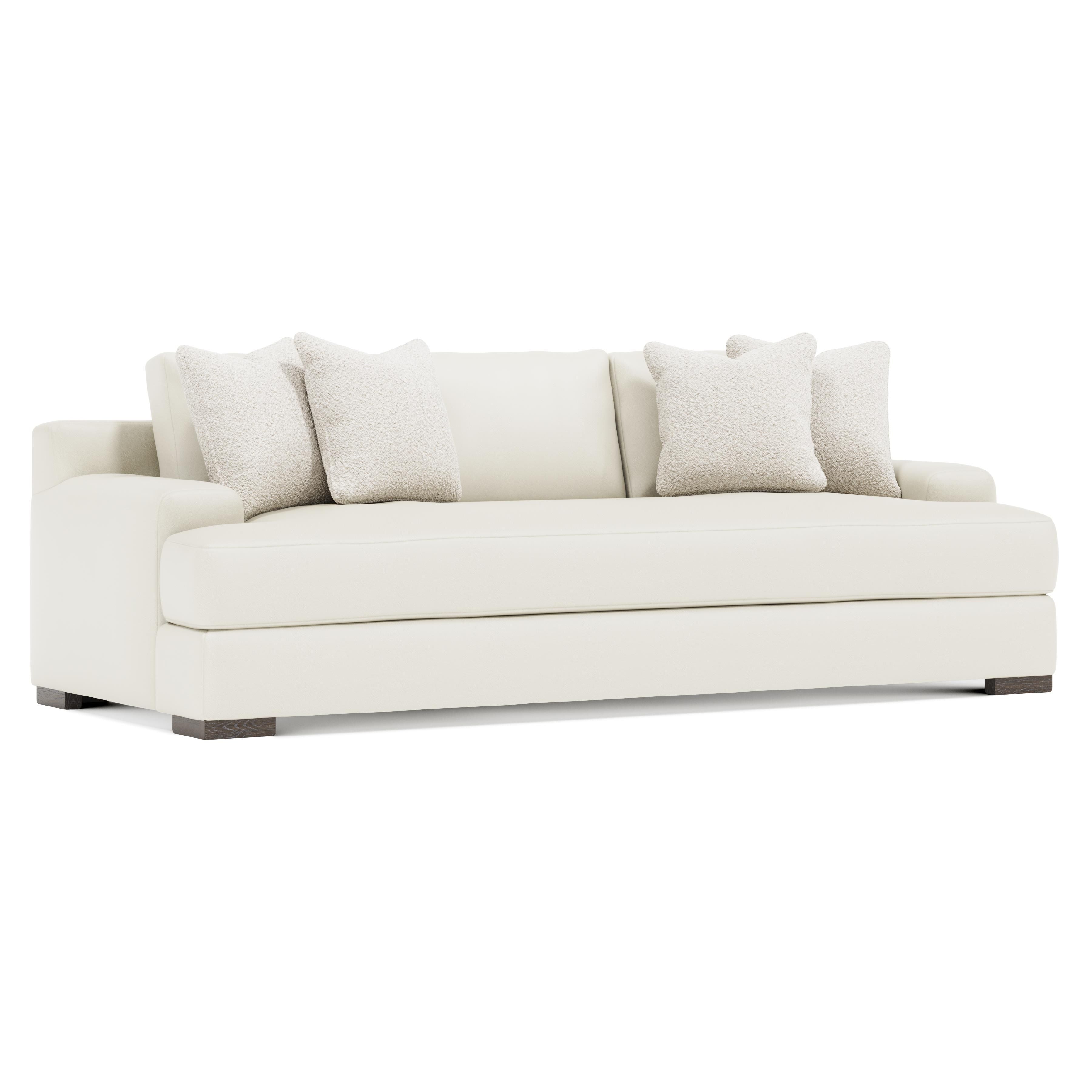 Bernhardt Andie Leather Sofa