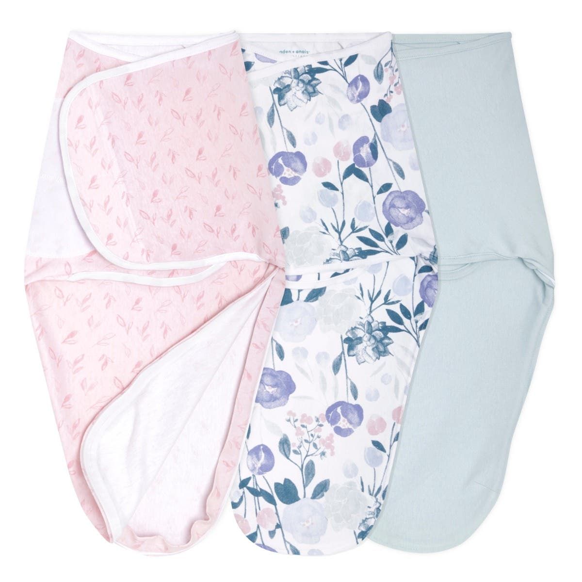 Essentials Easy Swaddle Wrap Quick Change 3 Pack Tog 1.0