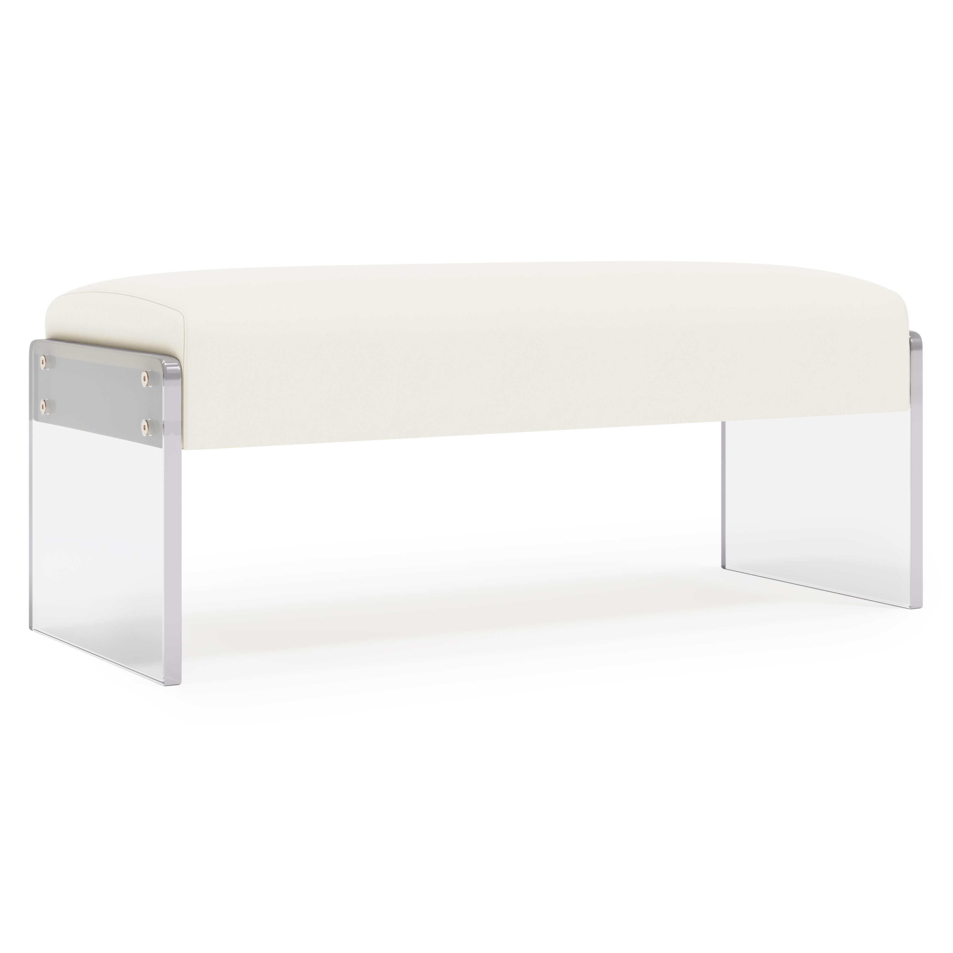 Bernhardt Furniture – Frey Leather Bench
