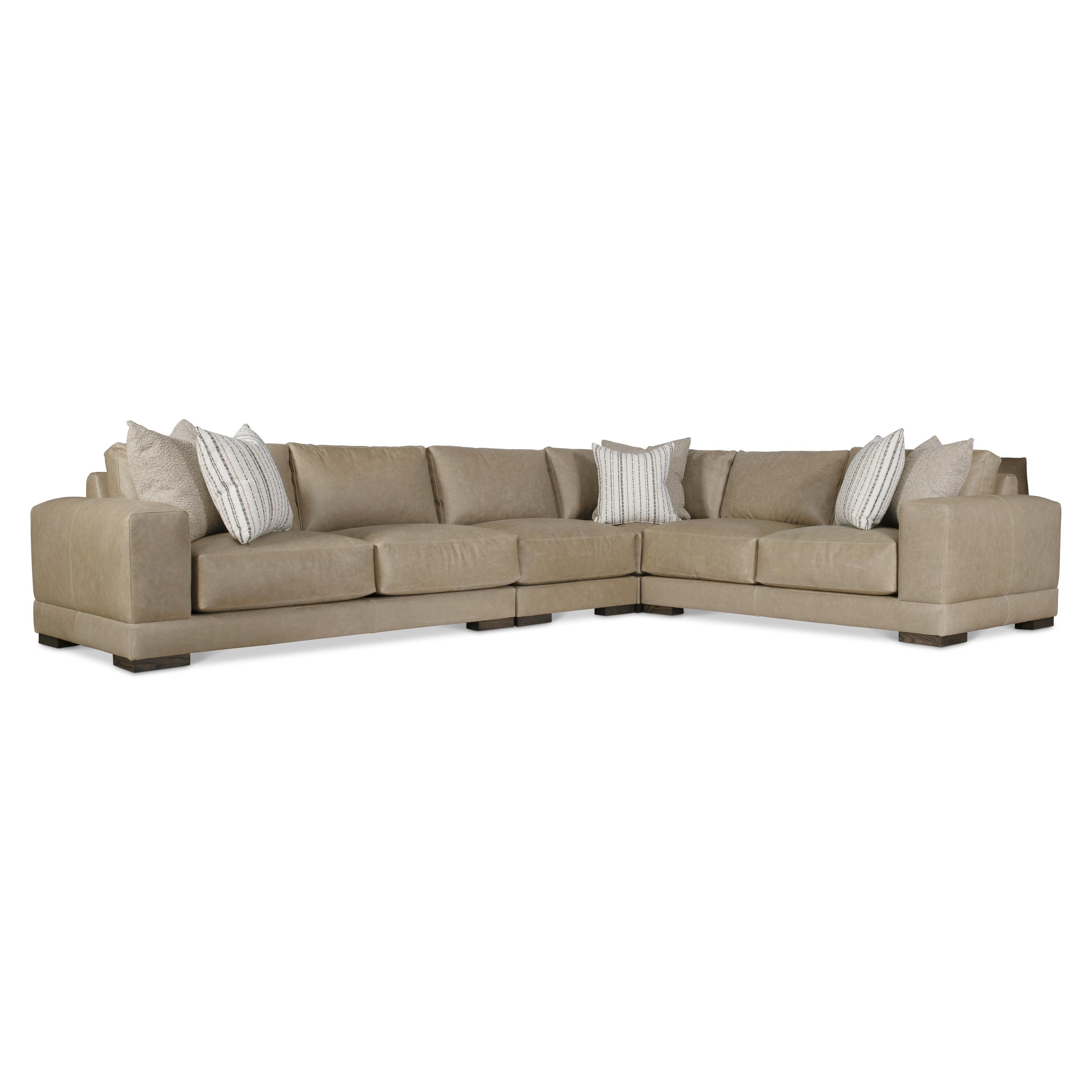 Bernhardt Furniture – Lars Leather Sectional