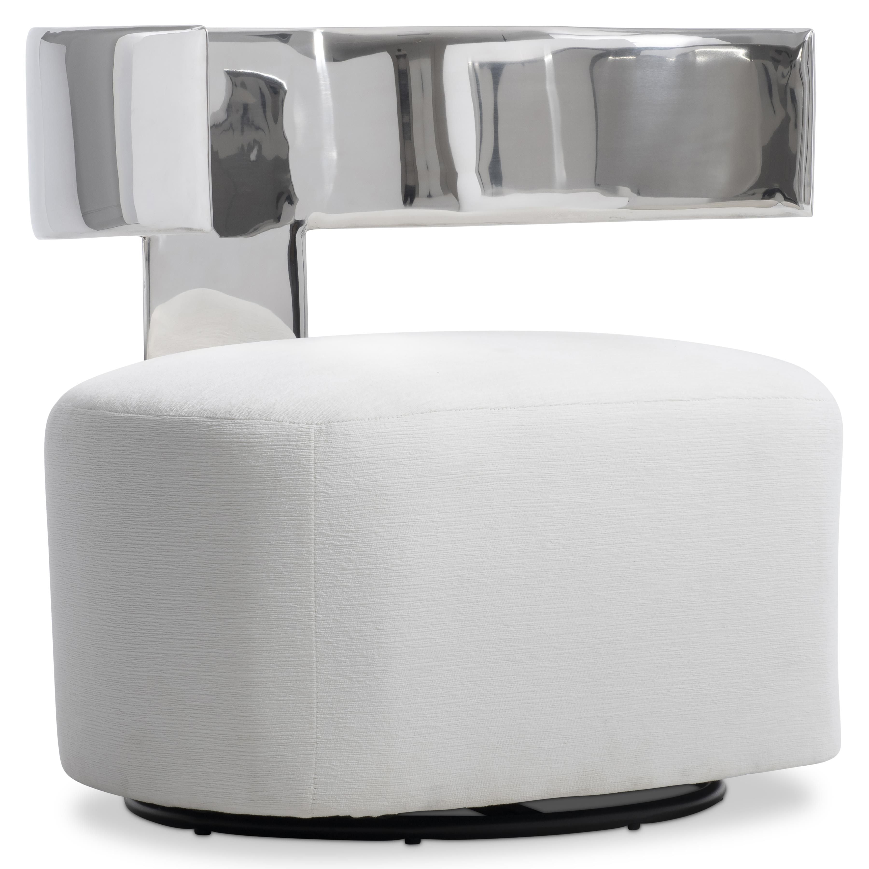 Bernhardt Furniture – Ares Fabric Swivel Chair