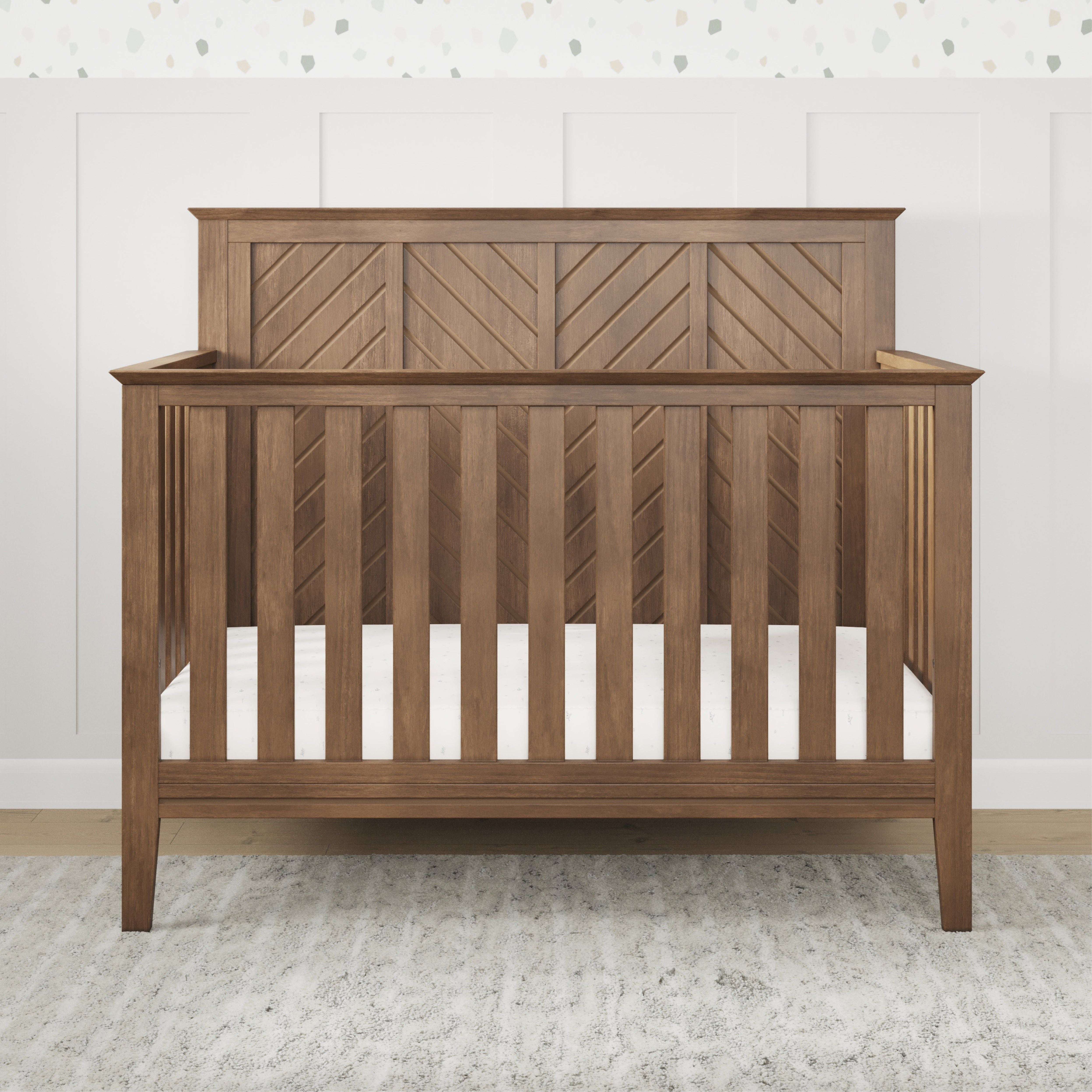 Atwood 4-in-1 Convertible Crib, Cocoa Bean