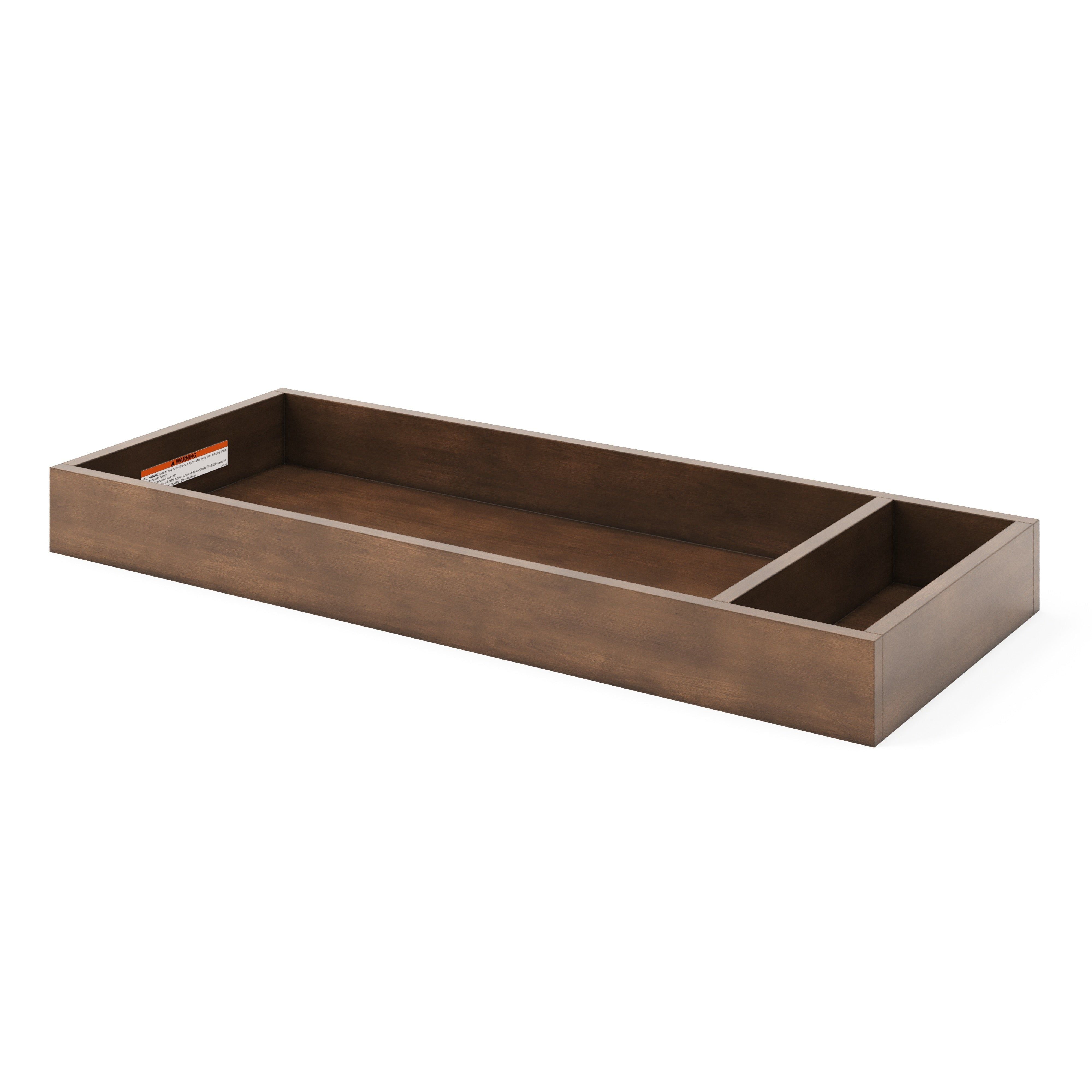 Universal Changing Table Topper For Dresser, Cocoa Bean