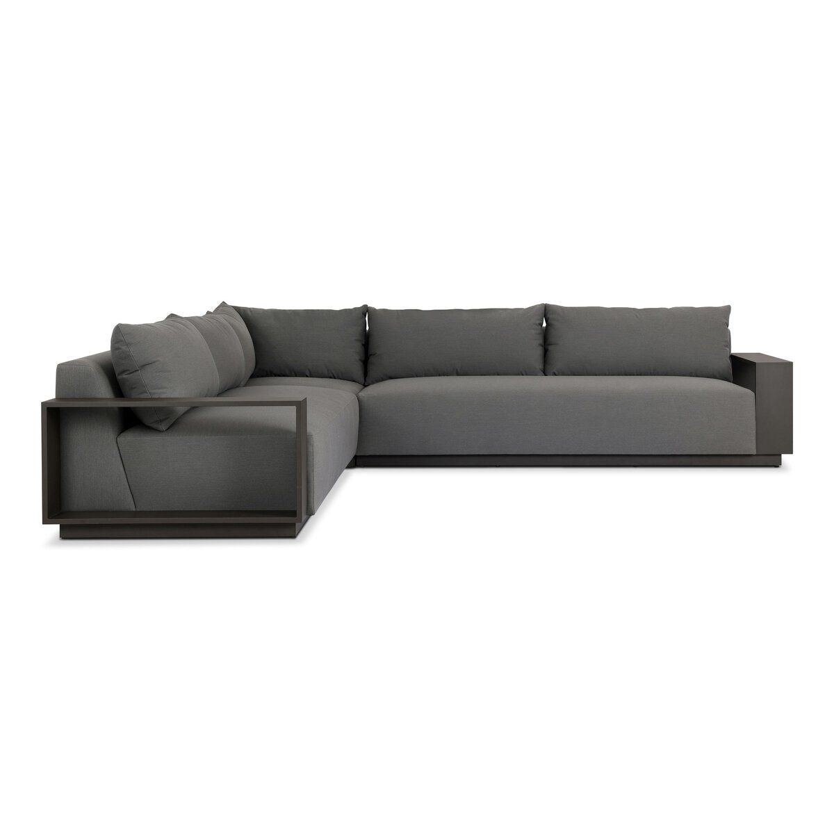 Branford Outdoor Metal 3 Pc Sectional