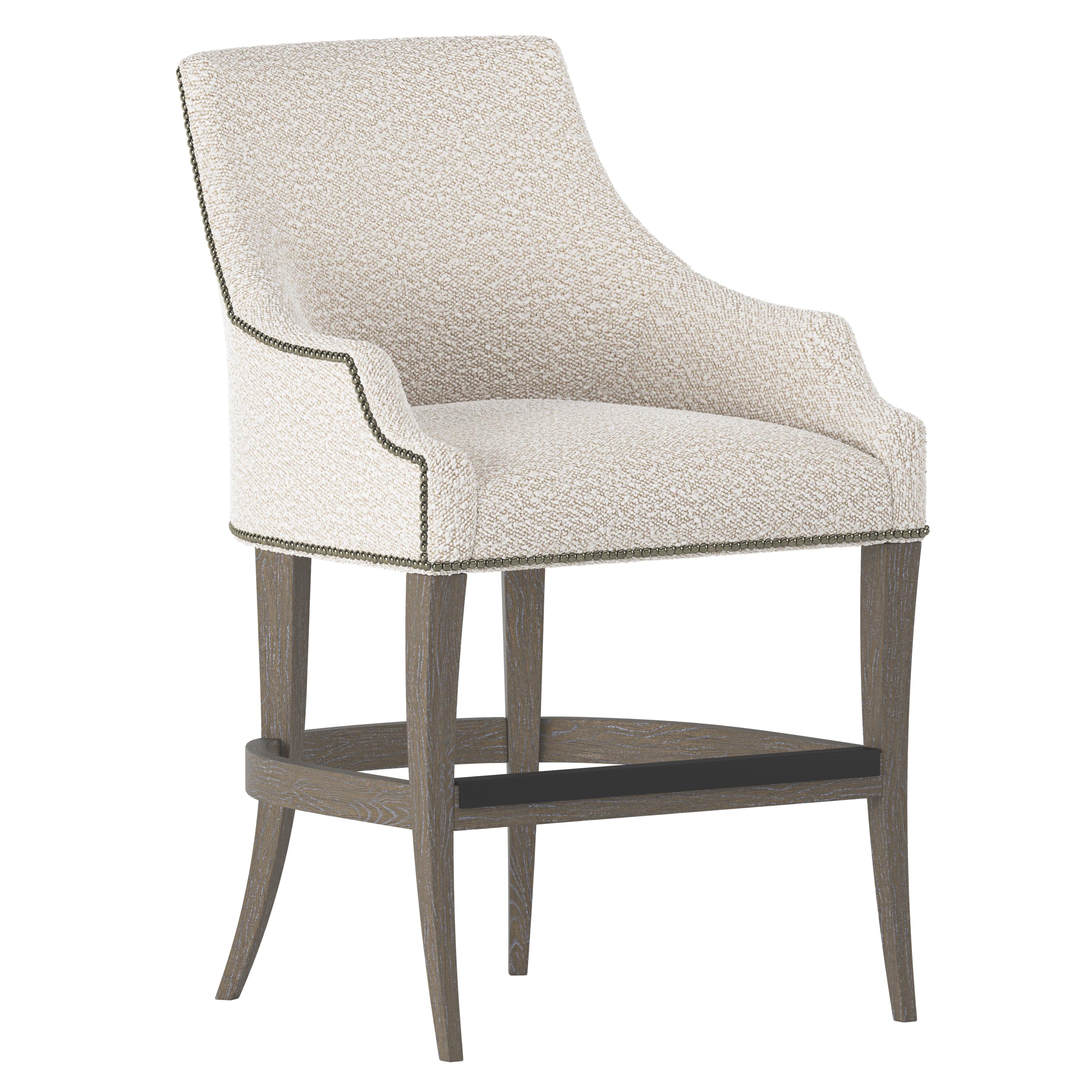 Bernhardt Furniture – Keeley Fabric Counter Stool