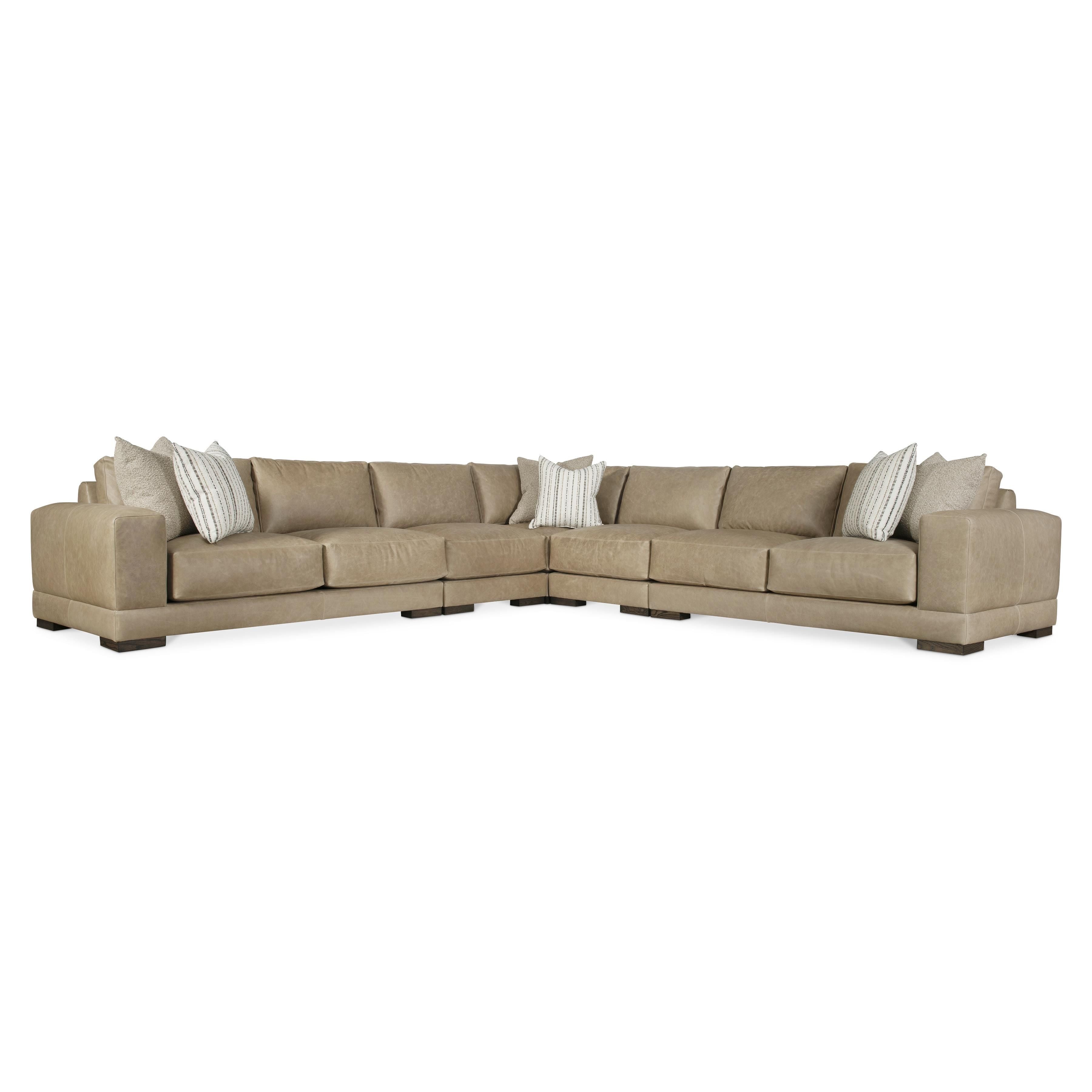 Bernhardt Furniture – Lars Leather Sectional