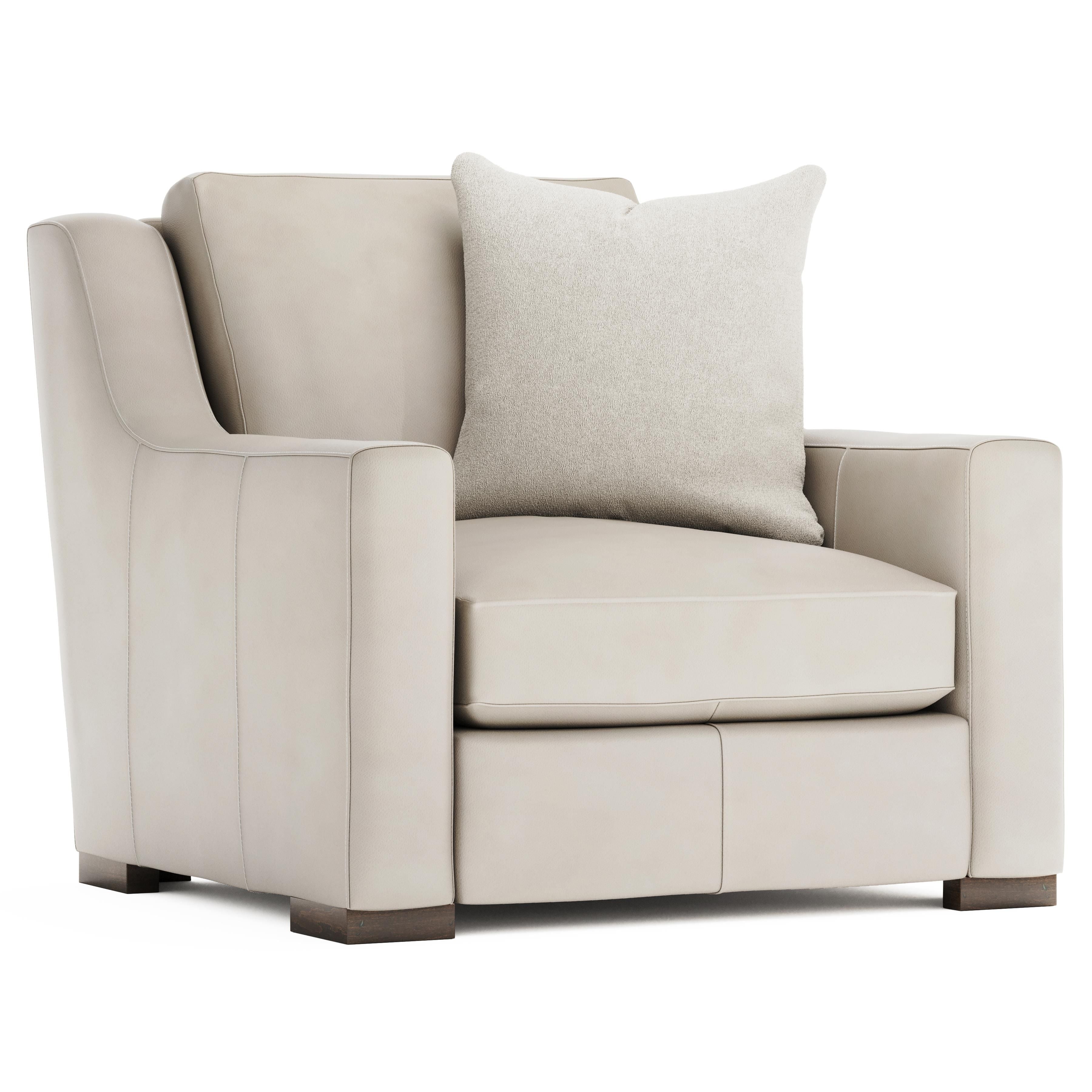 Bernhardt Germain Leather Chair