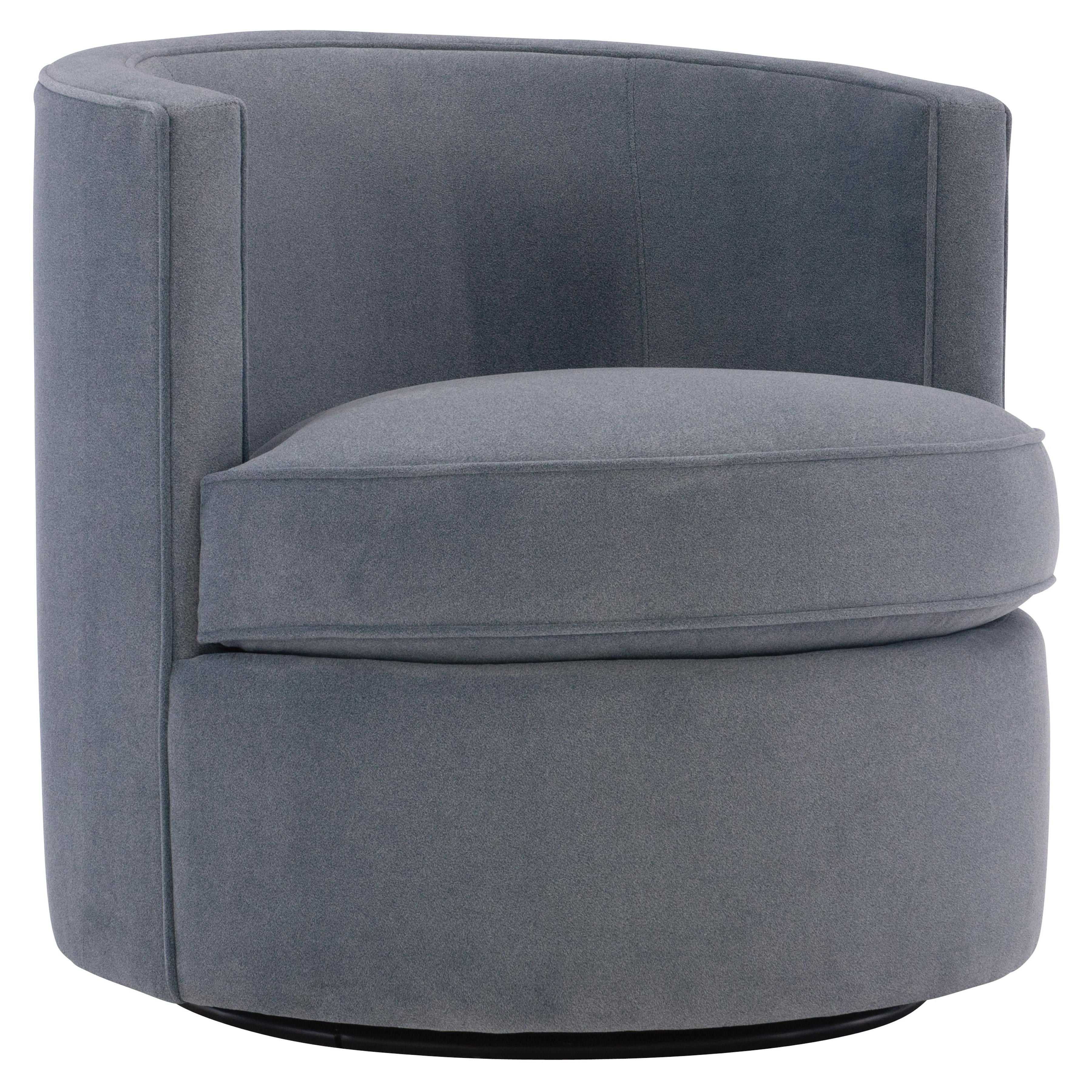 Bernhardt Furniture – Fleur Fabric Swivel Chair