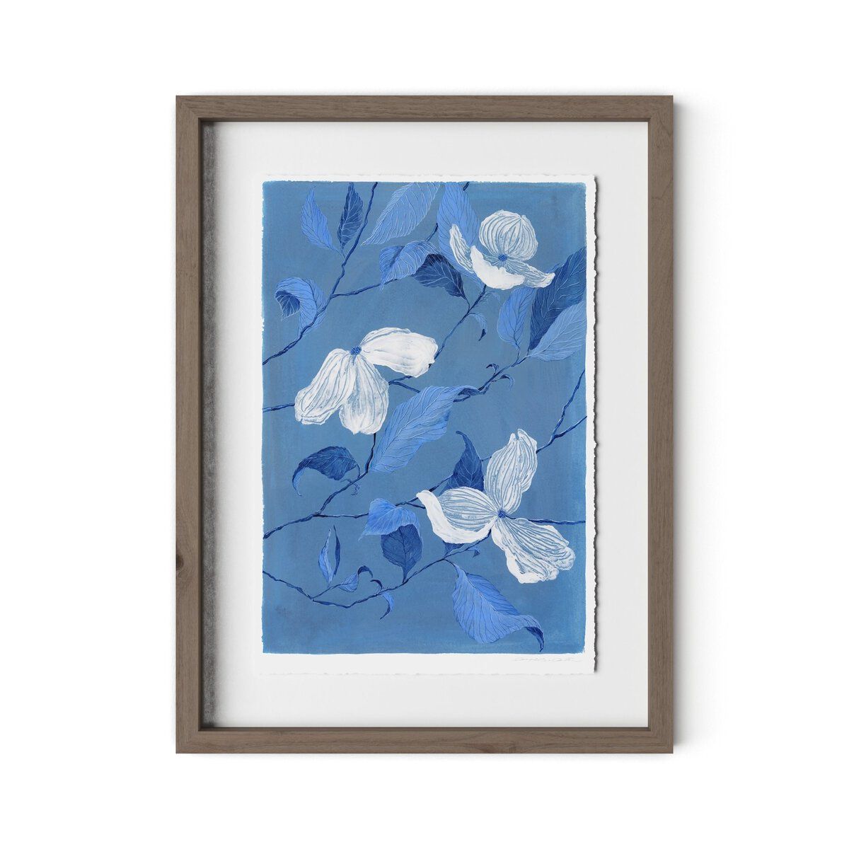 Blue Dogwood By Laurel-dawn Latshaw