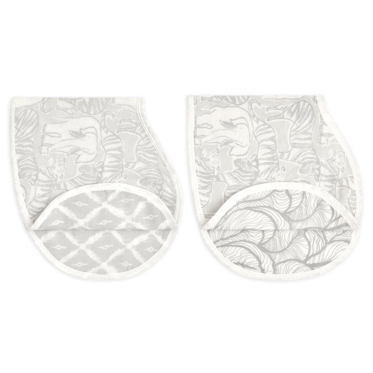 Boutique Silky Soft Burpy Bib 2 Pack