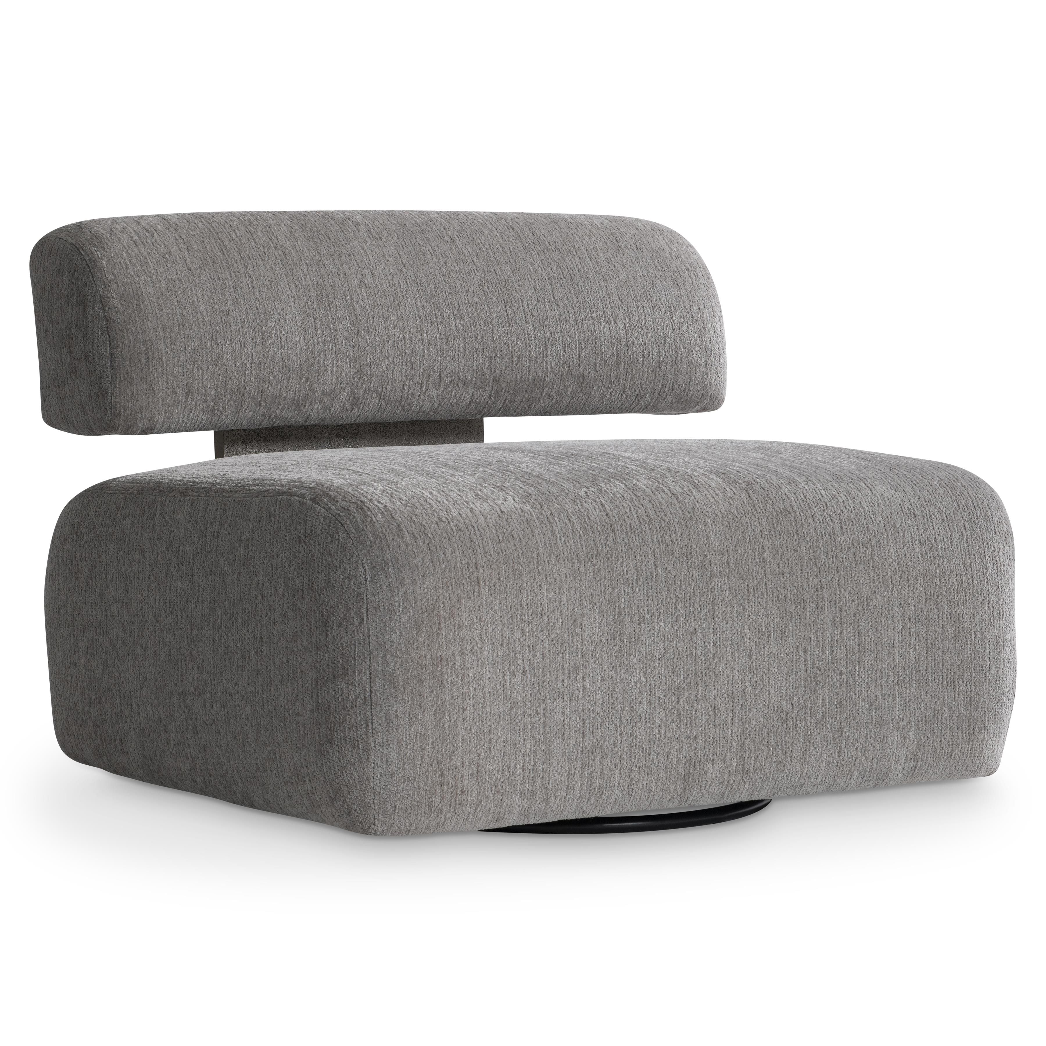 Bernhardt Paley Fabric Swivel Chair