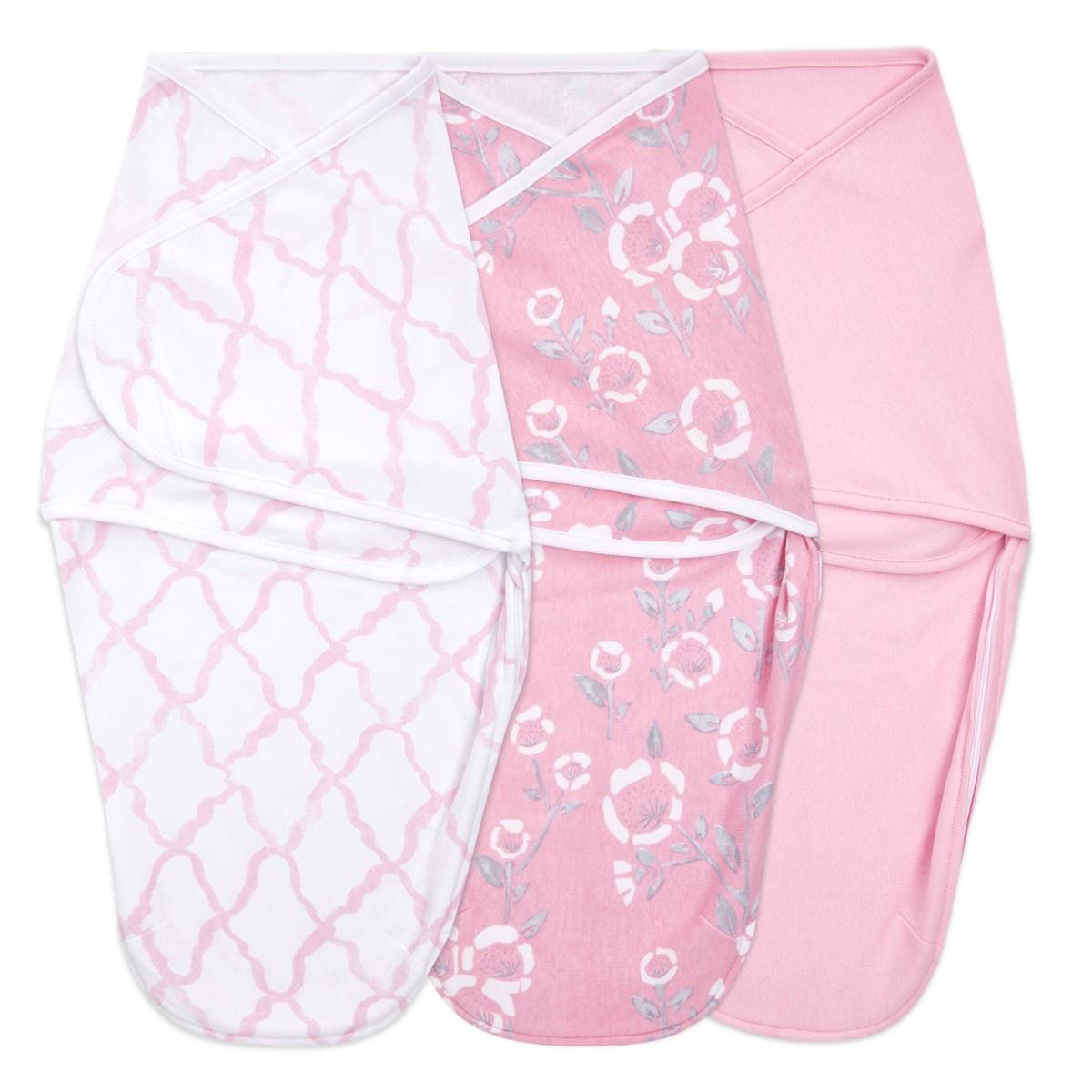 Essentials Easy Swaddle Wrap Quick Change 3 Pack Tog 1.0